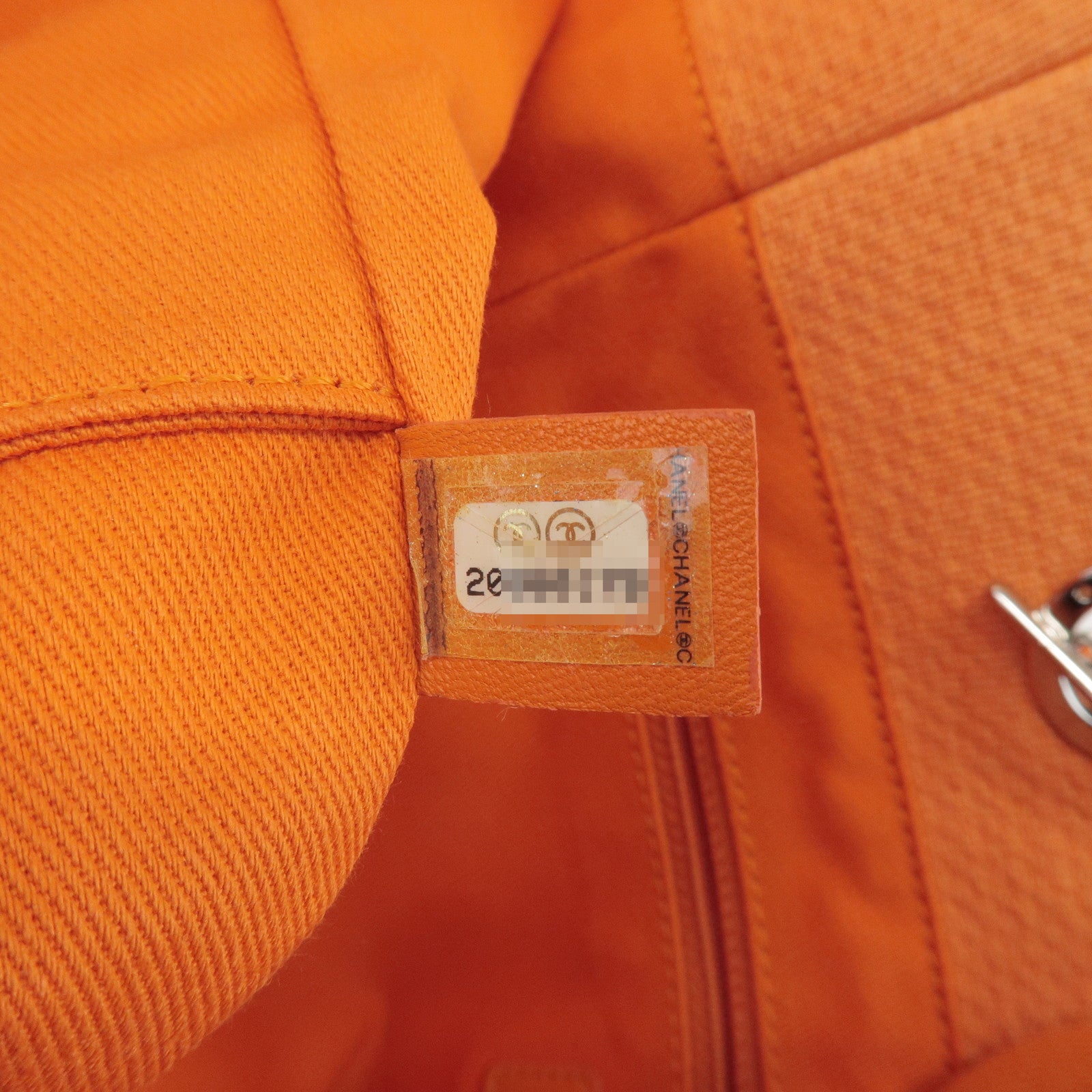 CHANEL Deauville MM Straw Leather Tote Bag Shoulder Bag A67001