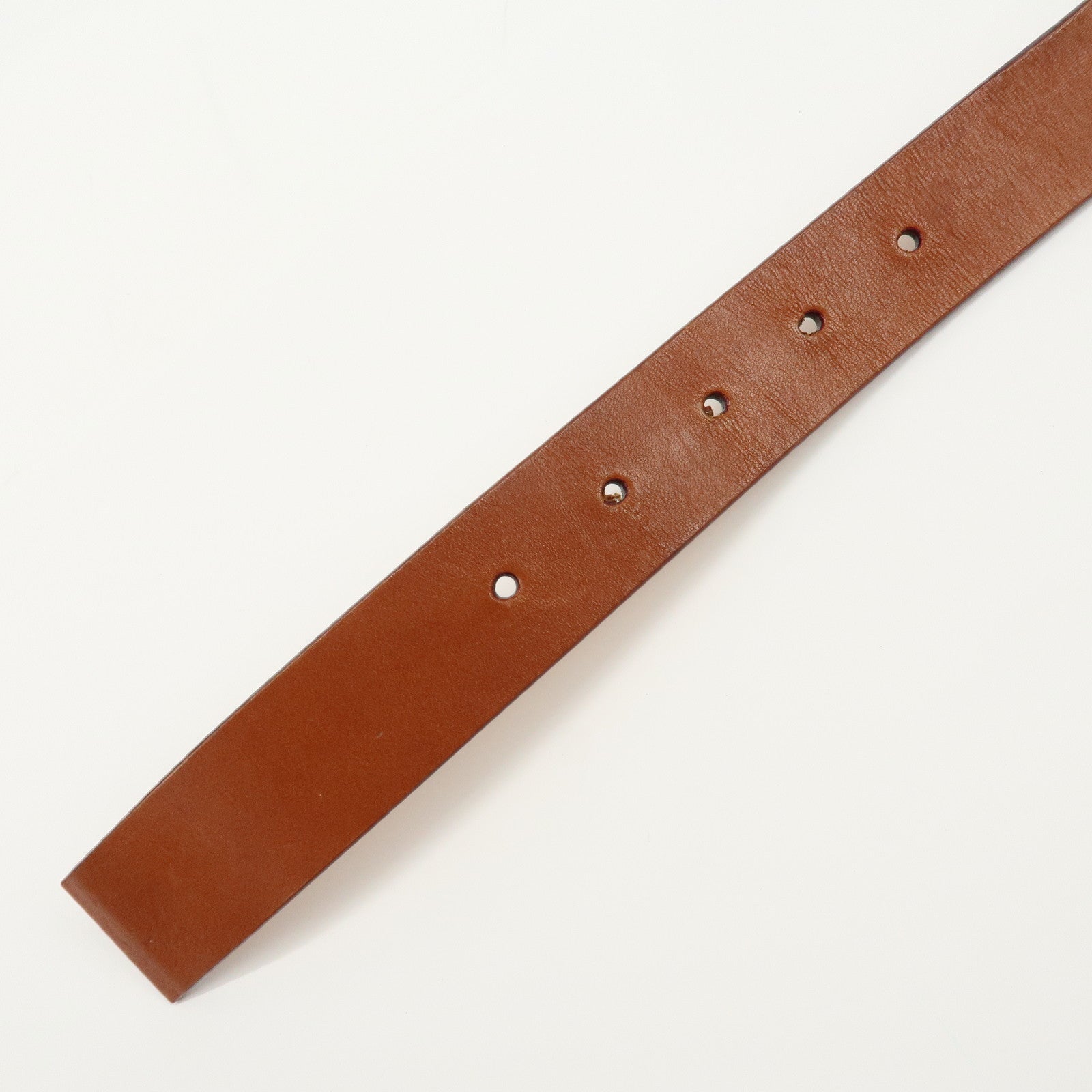 Louis Vuitton Leather Ceinture LV Initial Belt 80/32 Caramel M6901