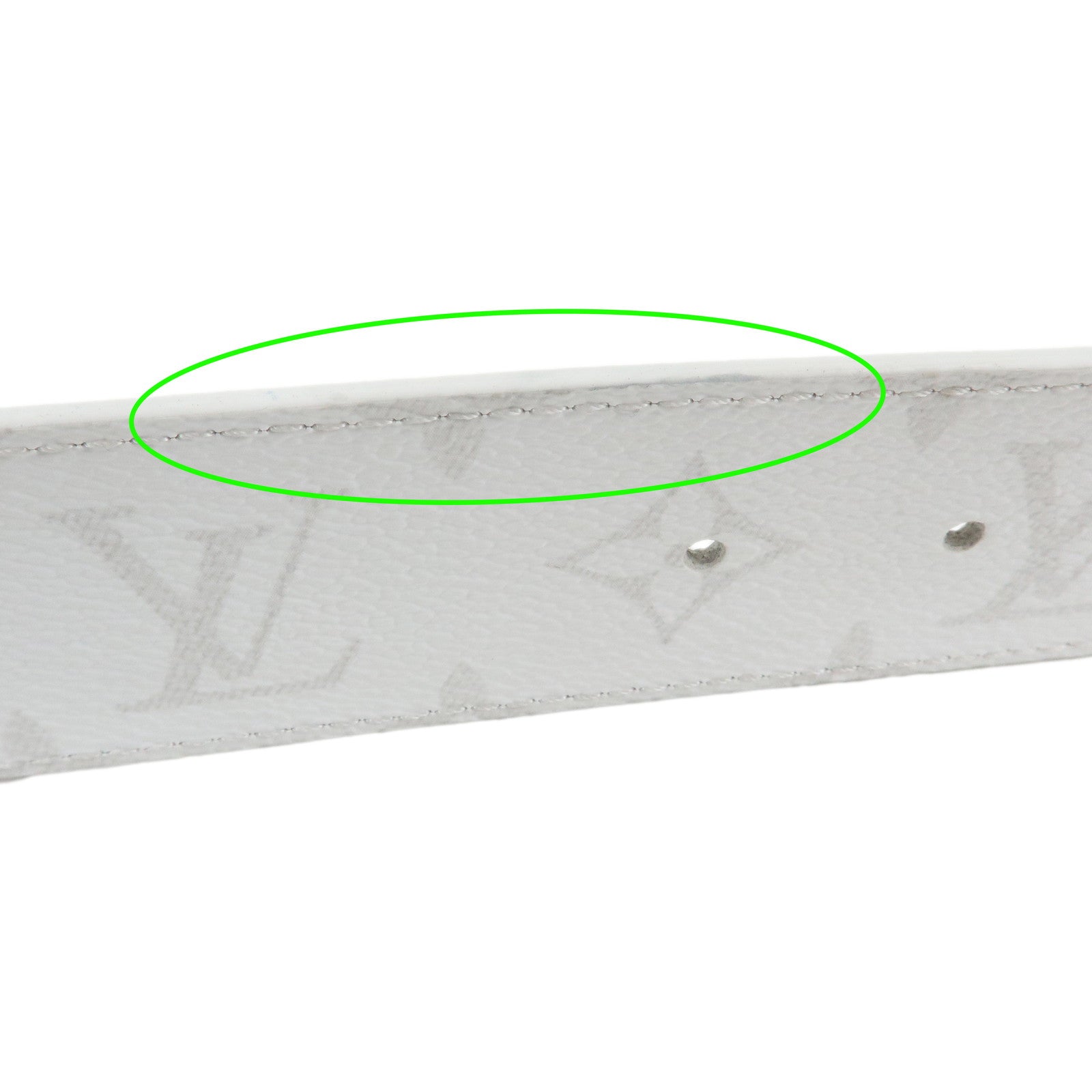 Louis Vuitton Taigarama Monogram Canvas Leather Ceinture Belt M0713