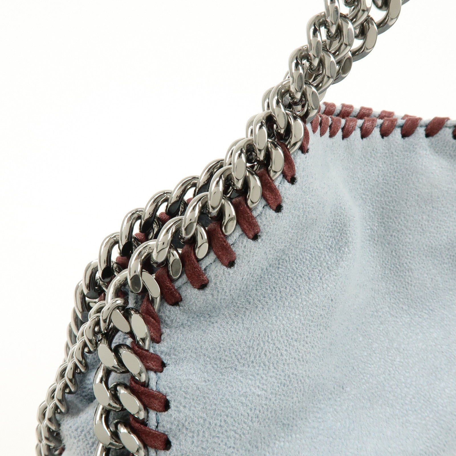 STELLA MCCARTNEY Falabella Tiny Faux Leather 2Way Bag Blue 371223