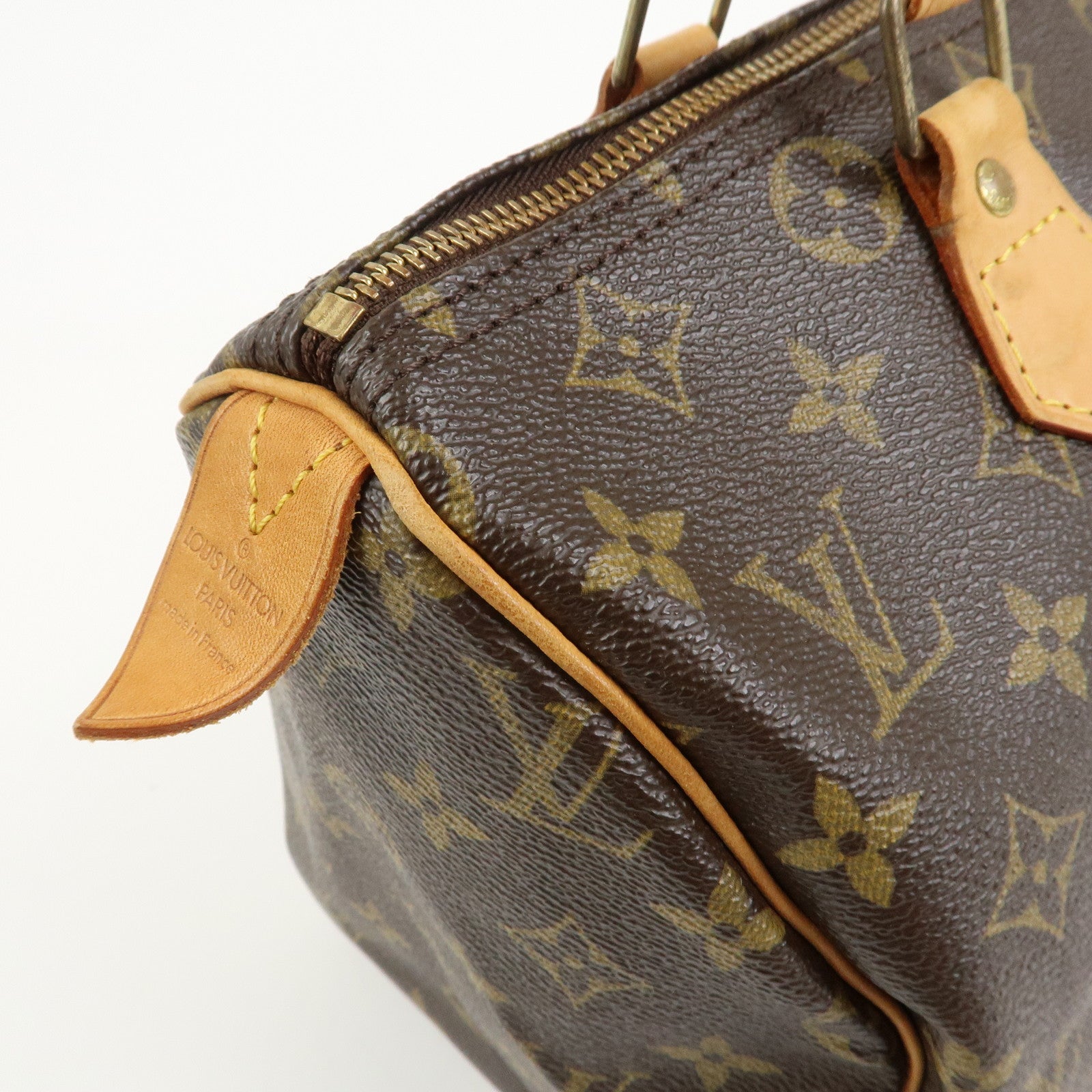 Louis Vuitton Monogram Speedy 30 Boston Bag Hand Bag Brown M41526