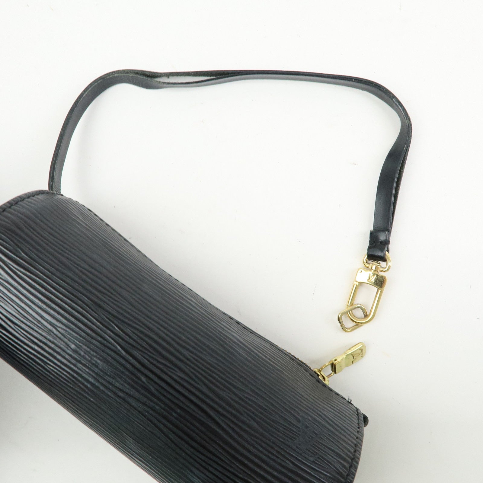 Louis Vuitton Epi Set of 3 Leather Soufflot Pouch Borneo Green Noir