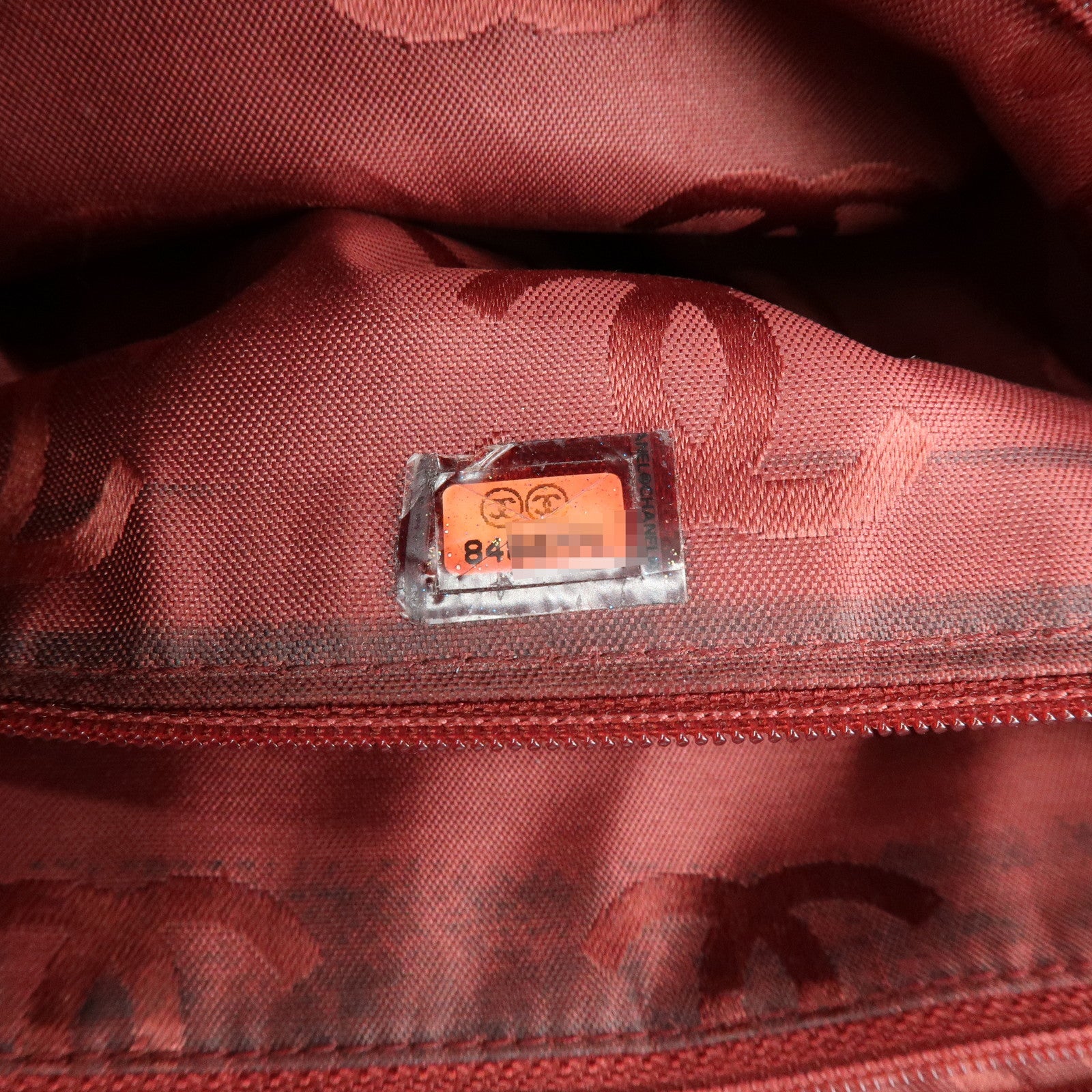 CHANEL Caviarskin Shoulder Bag Hand Bag Red