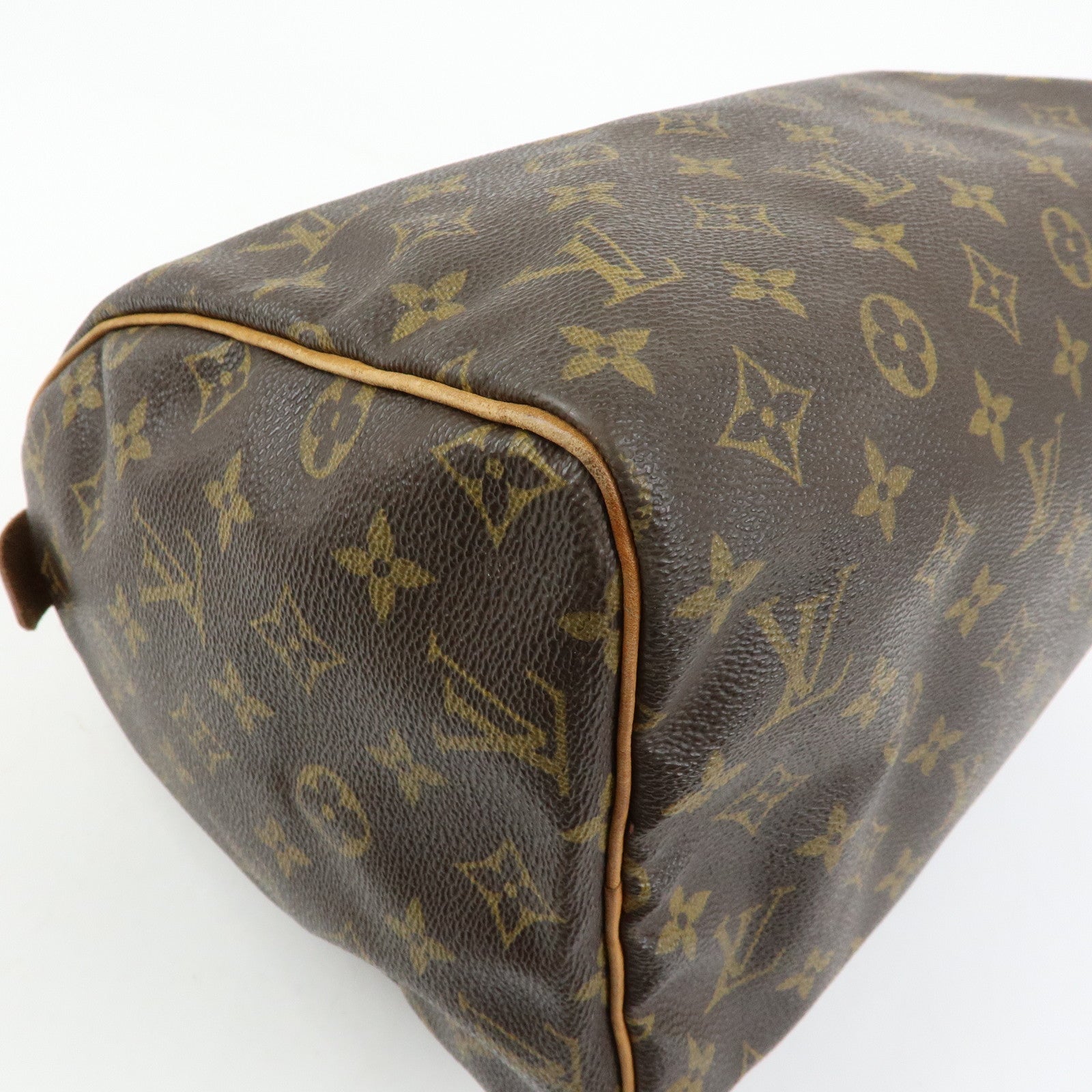 Louis Vuitton Monogram Speedy 30 Boston Bag Hand Bag Brown M41526