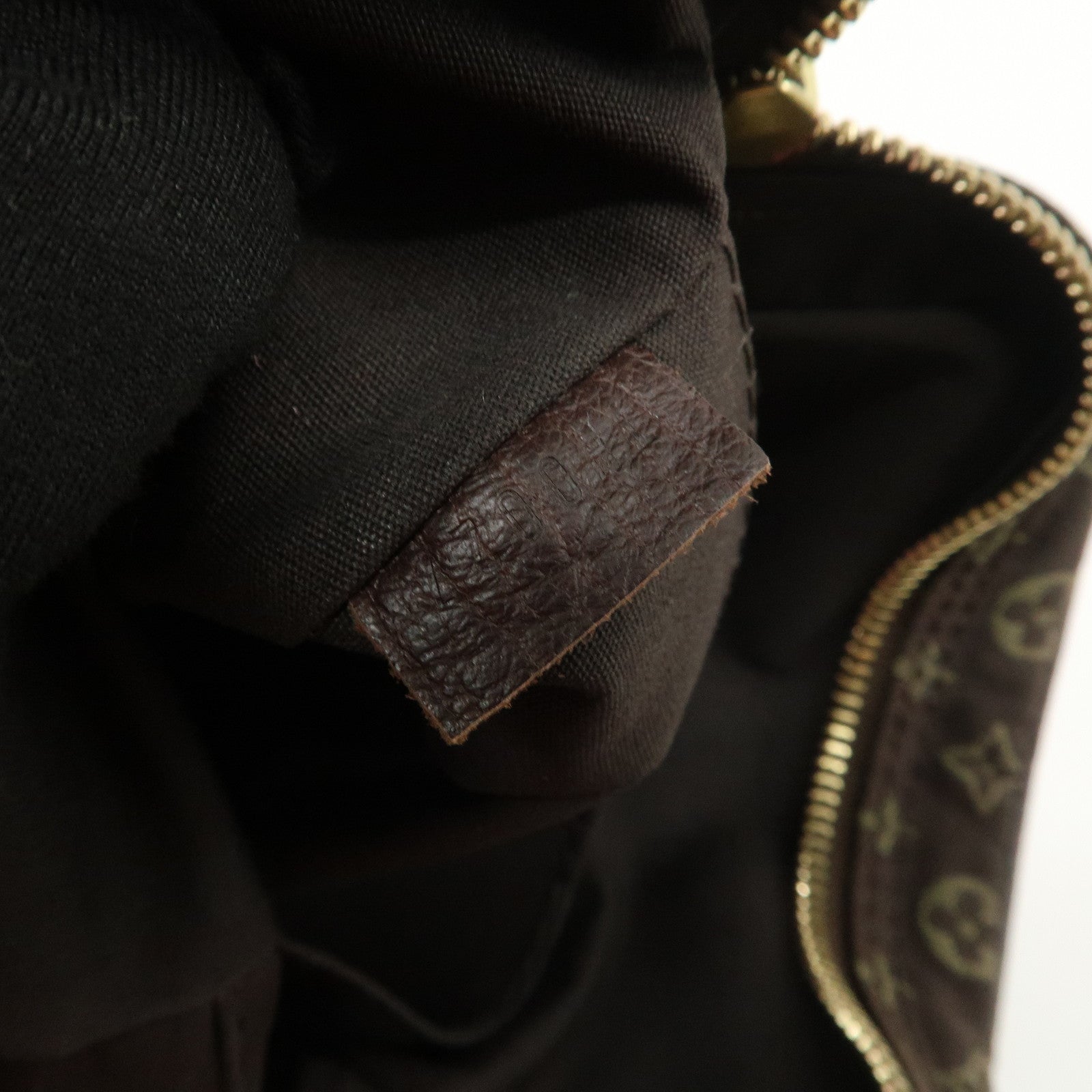 Louis Vuitton Monogram Mini Lin Danube Shoulder Bag Brown M95228