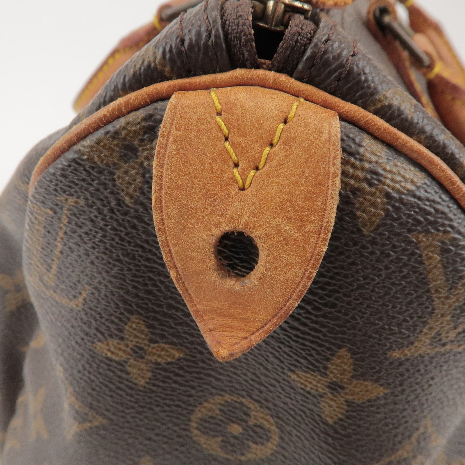 Louis Vuitton Monogram Speedy 30 Boston Bag Hand Bag Brown M41526