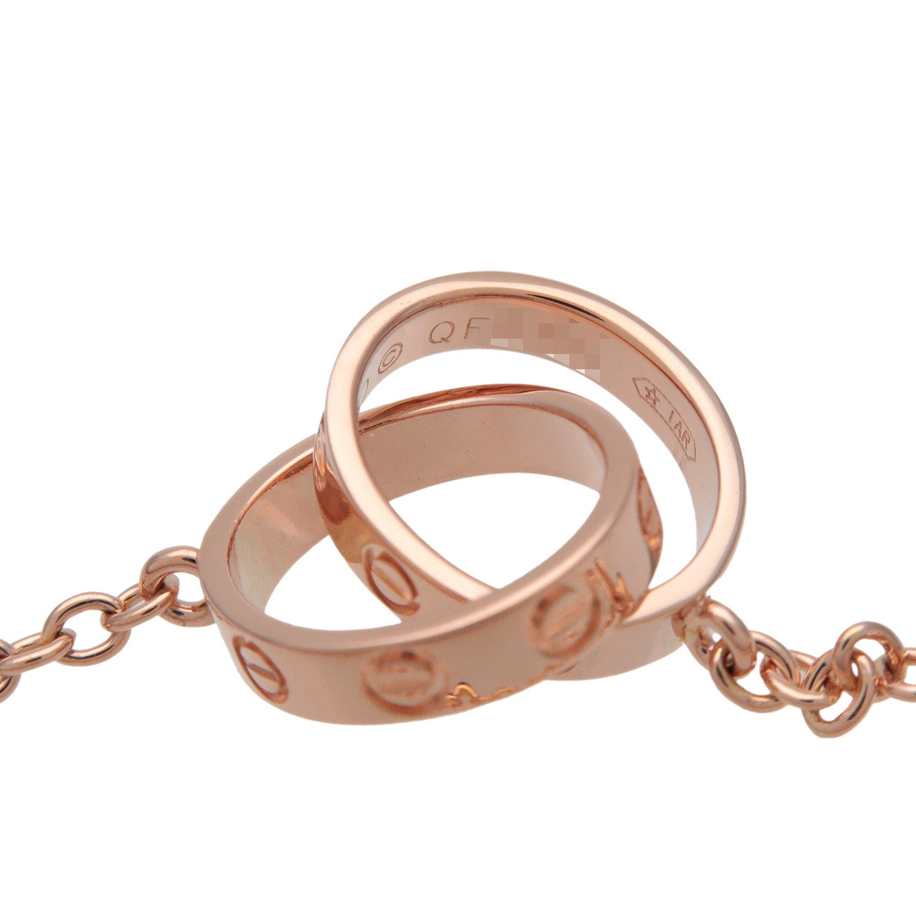 Cartier Baby Love Necklace K18 750PG Rose Gold B7212300