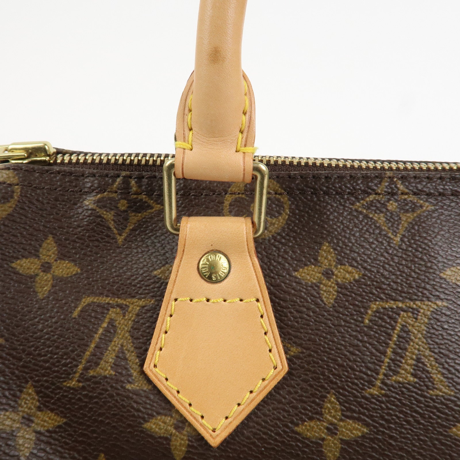 Louis Vuitton Monogram Speedy 25 Boston Bag Brown M41528