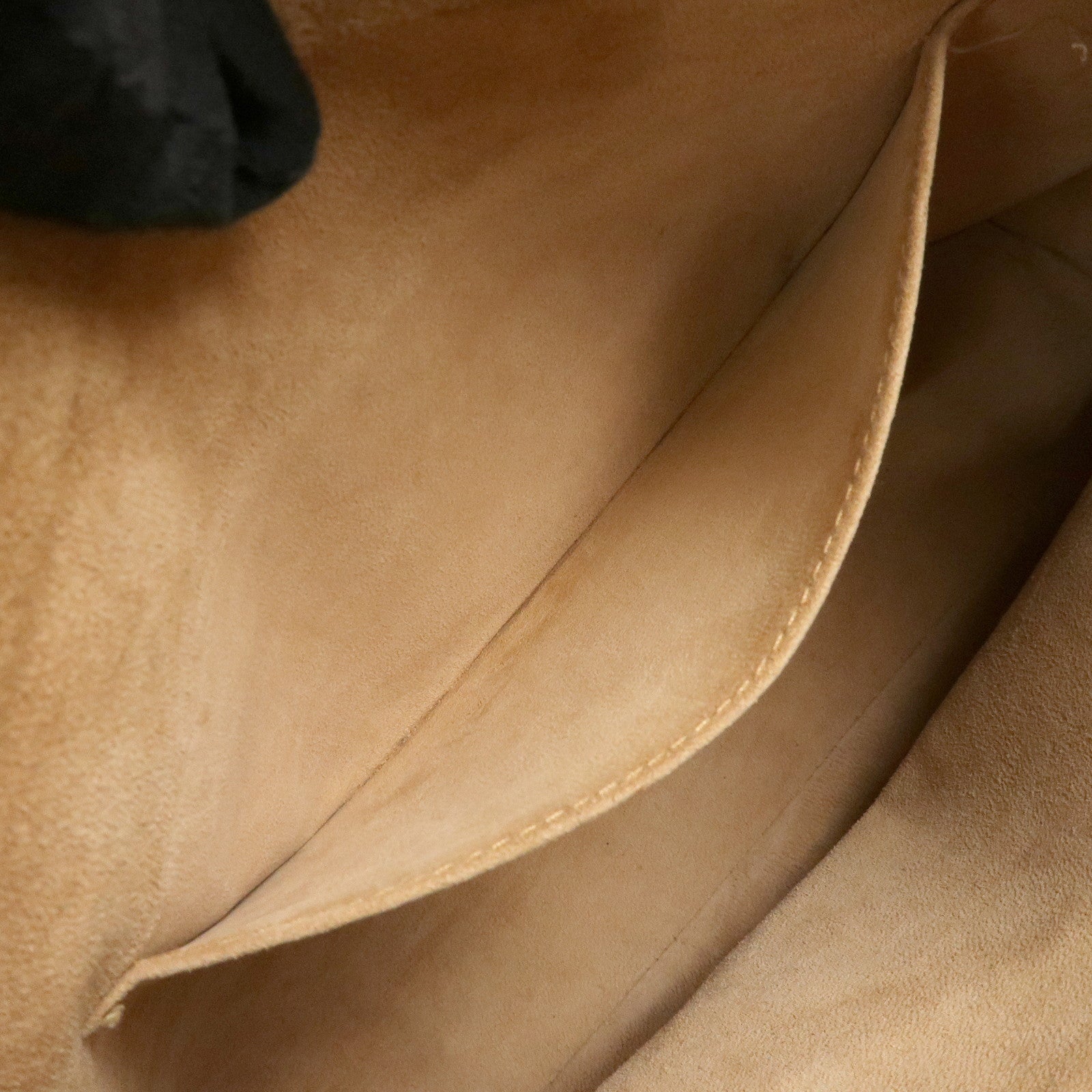 LOEWE Embossed Leather 2Way Bag Hand Bag Shoulder Bag Brown