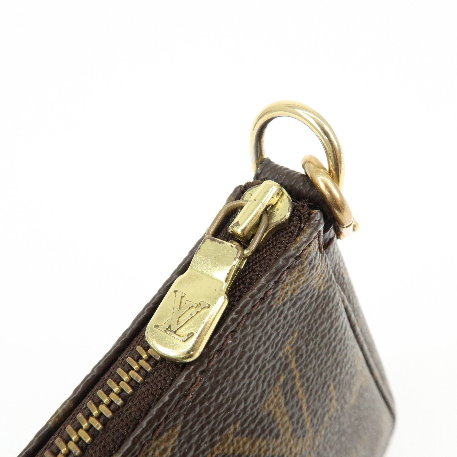 Louis Vuitton Monogram Pochette Accessoires Pouch Hand Bag M51980