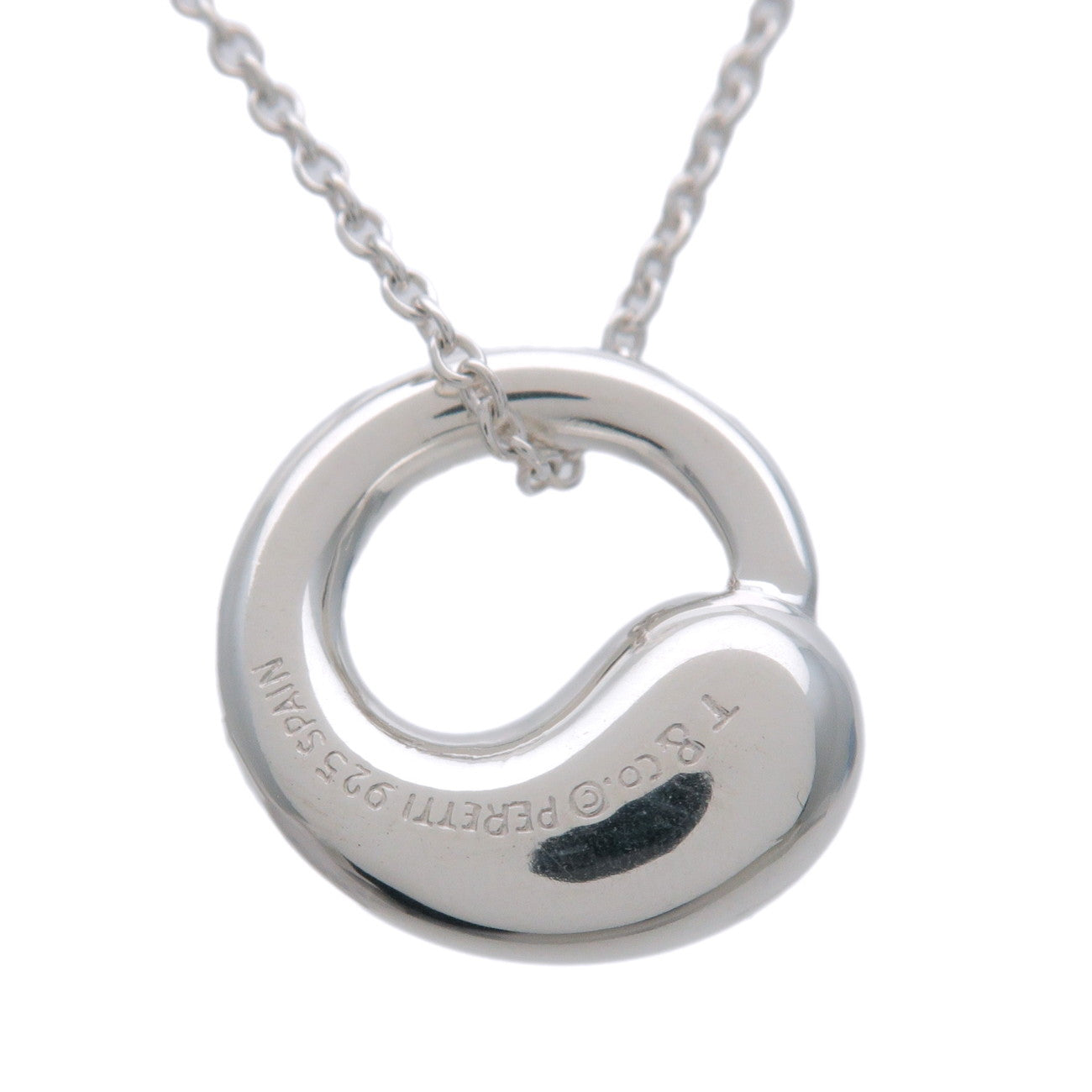 Tiffany & Co Eternal Circle Necklace SV925 Silver
