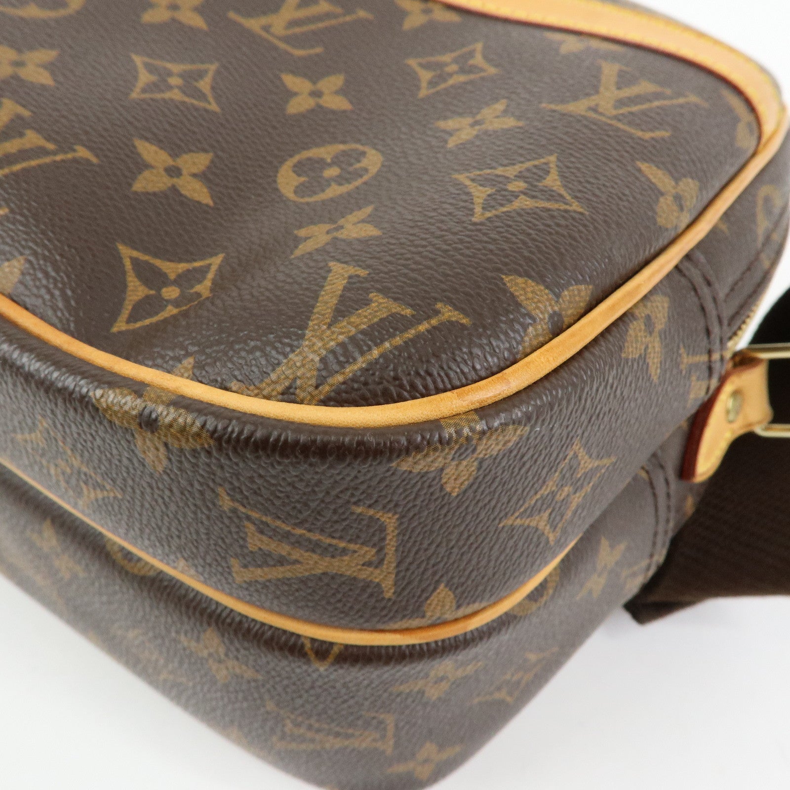 Louis Vuitton Monogram Reporter PM Shoulder Crossbody Bag M45254