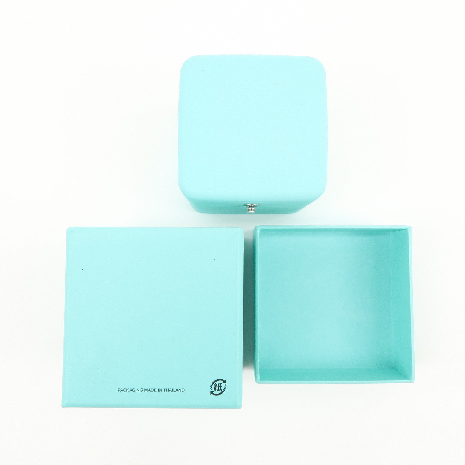 Tiffany & Co Set of 2 Jewelry Boxes for Pair Ring Tiffany Blue