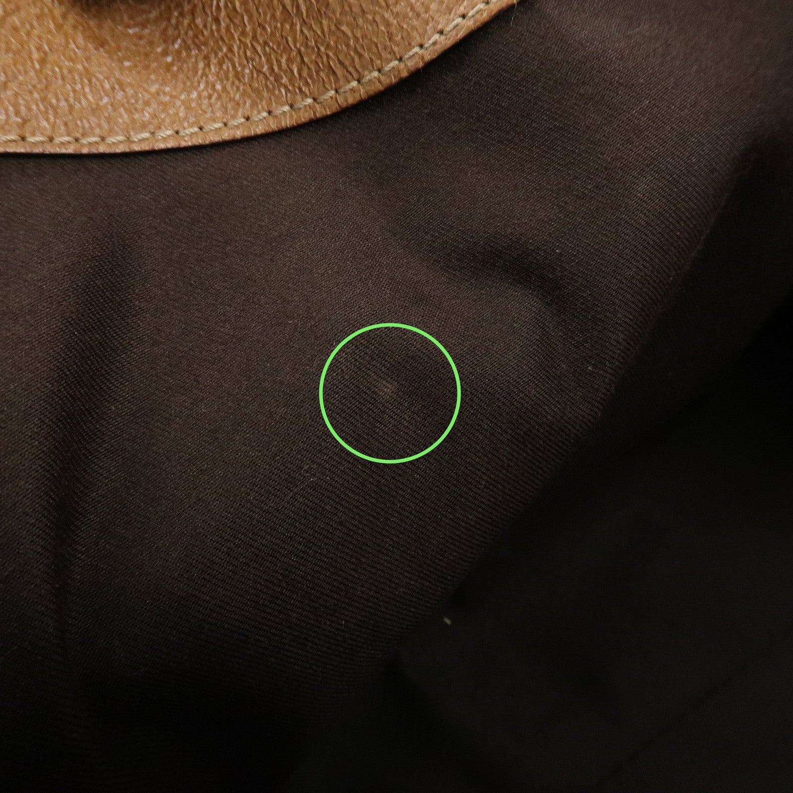 GUCCI New Jackie GG Canvas Leather Shoulder Bag Brown 124407 Used