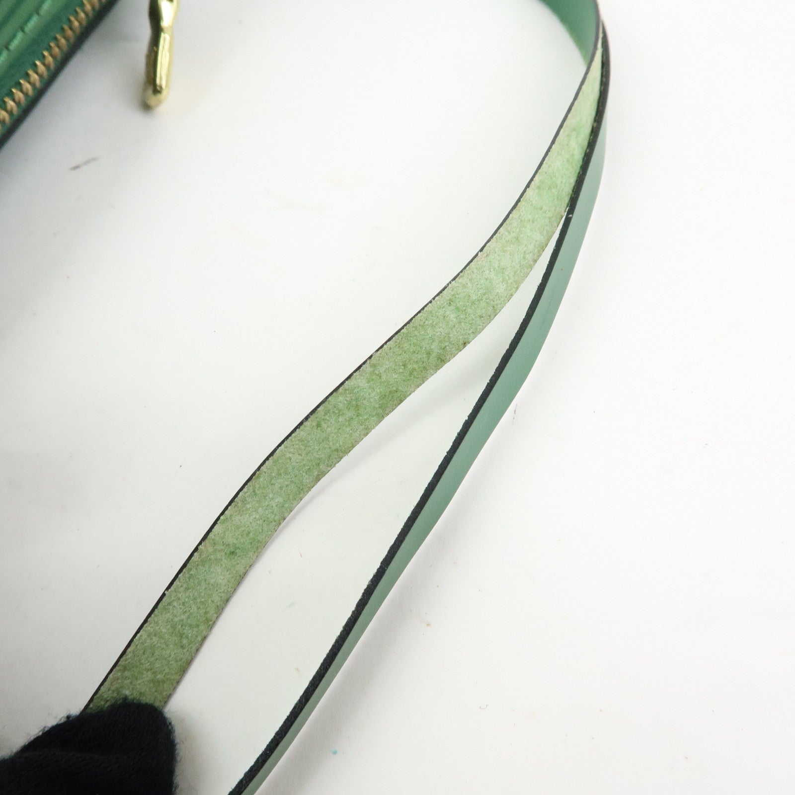 Louis Vuitton Epi Set of 3 Leather Soufflot Pouch Borneo Green Noir
