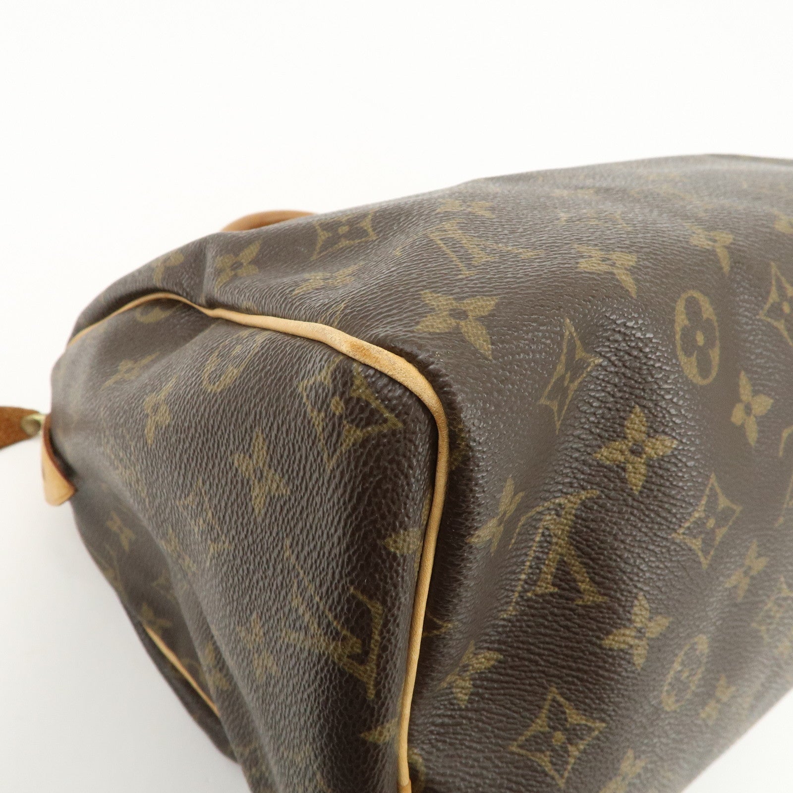 Louis Vuitton Monogram Speedy 30 Boston Bag Hand Bag Brown M41526