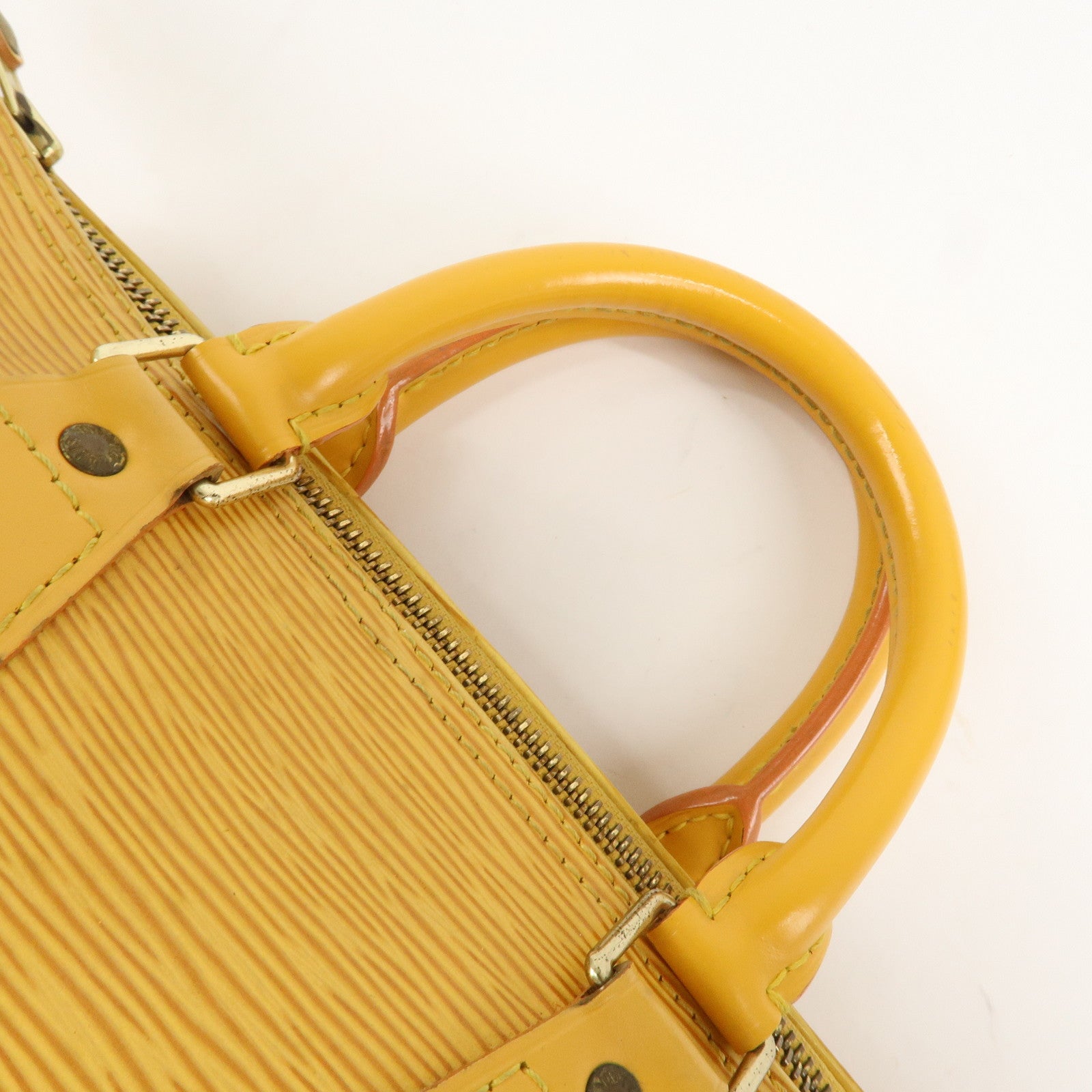 Louis Vuitton Epi Speedy 25 Boston Bag Hand Bag Yellow M43019 Used
