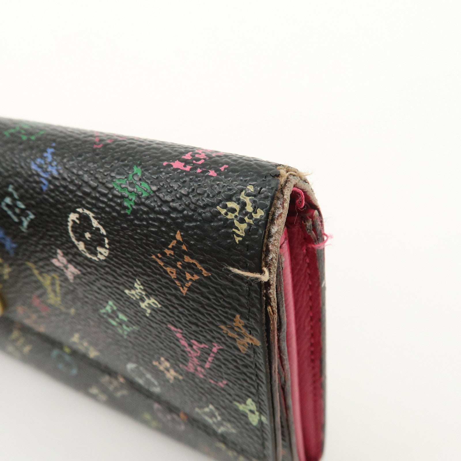 Louis Vuitton Monogram Multicolor Portefeuille Sarah Wallet M93747