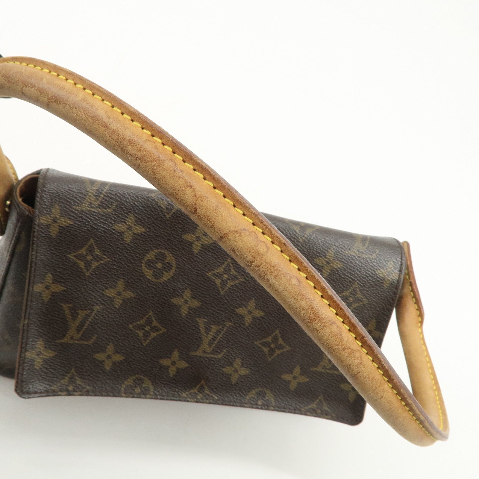 Louis Vuitton Monogram Mini Looping Shoulder Bag Brown M51147