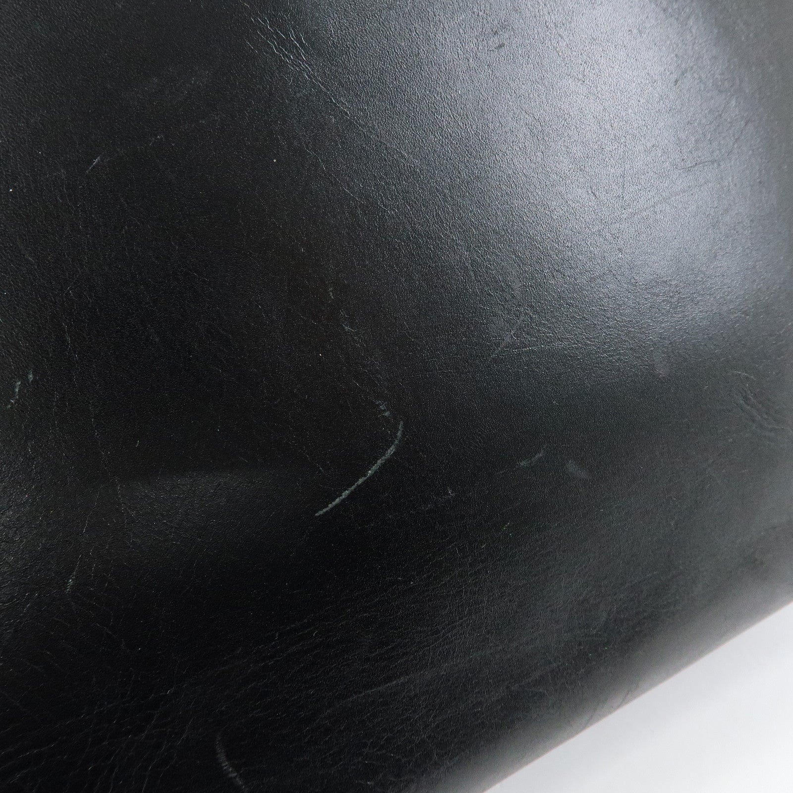 GUCCI Bamboo Leather Shoulder Bag Black 001・1553・1880