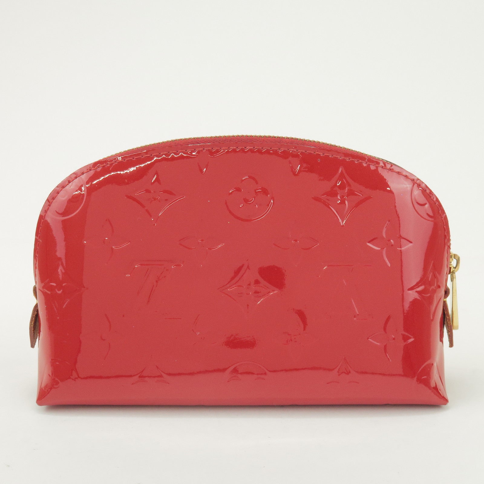 Louis Vuitton Monogram Vernis Leather Cosmetic Pouch Rose M90009