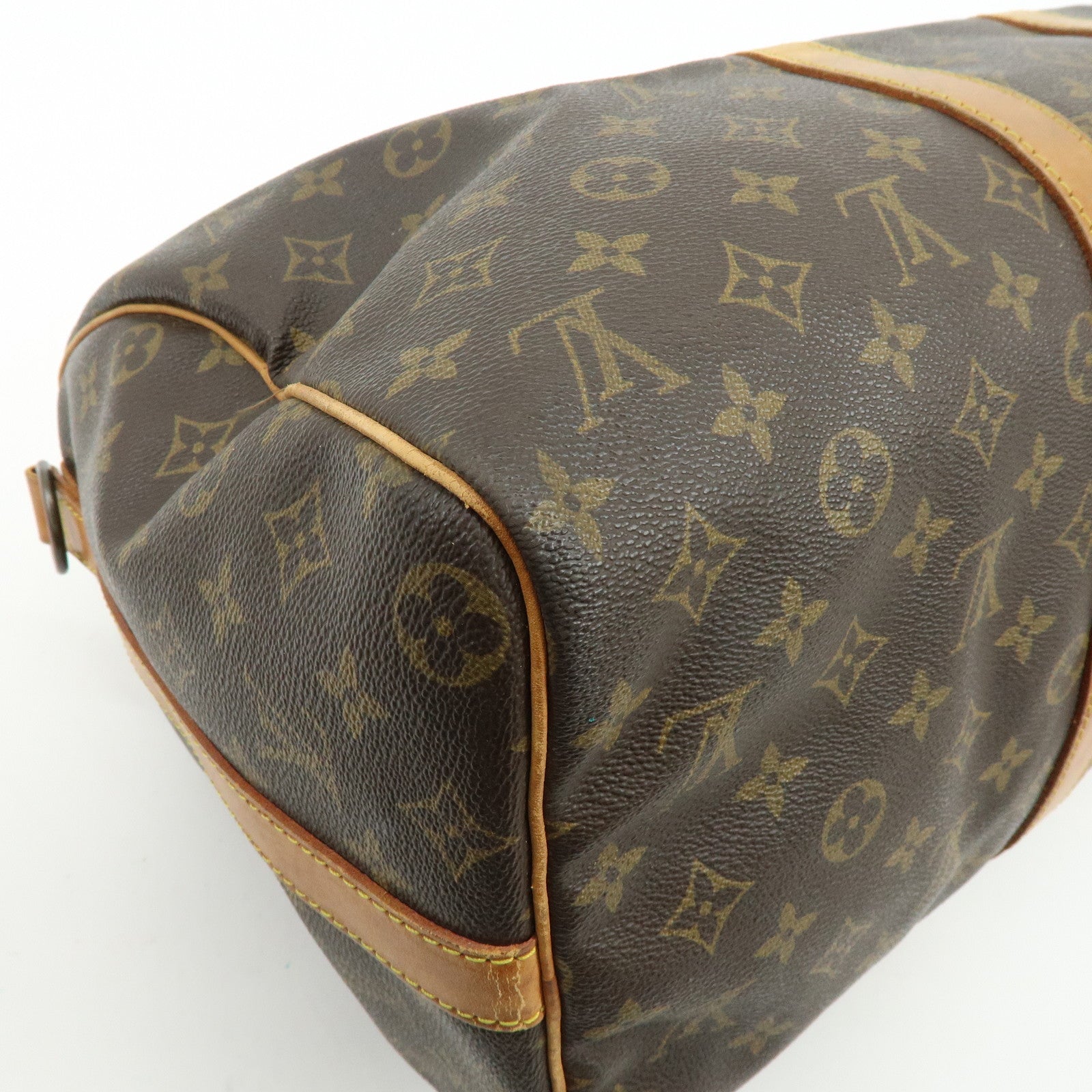 Louis Vuitton Monogram Keep All Bandouliere 45 Boston Bag M41418