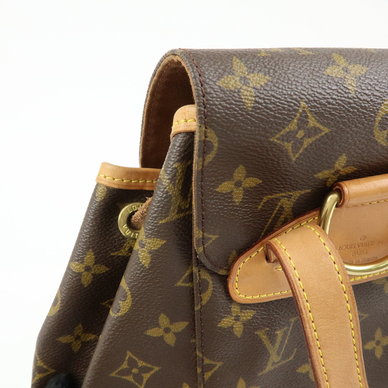 Louis Vuitton Monogram Montsouris MM Backpack Brown M51136