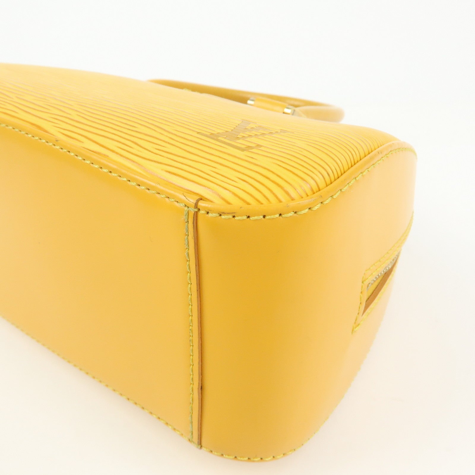 Louis Vuitton Epi Jasmine Boston Hand Bag Tassilli Yellow M52089