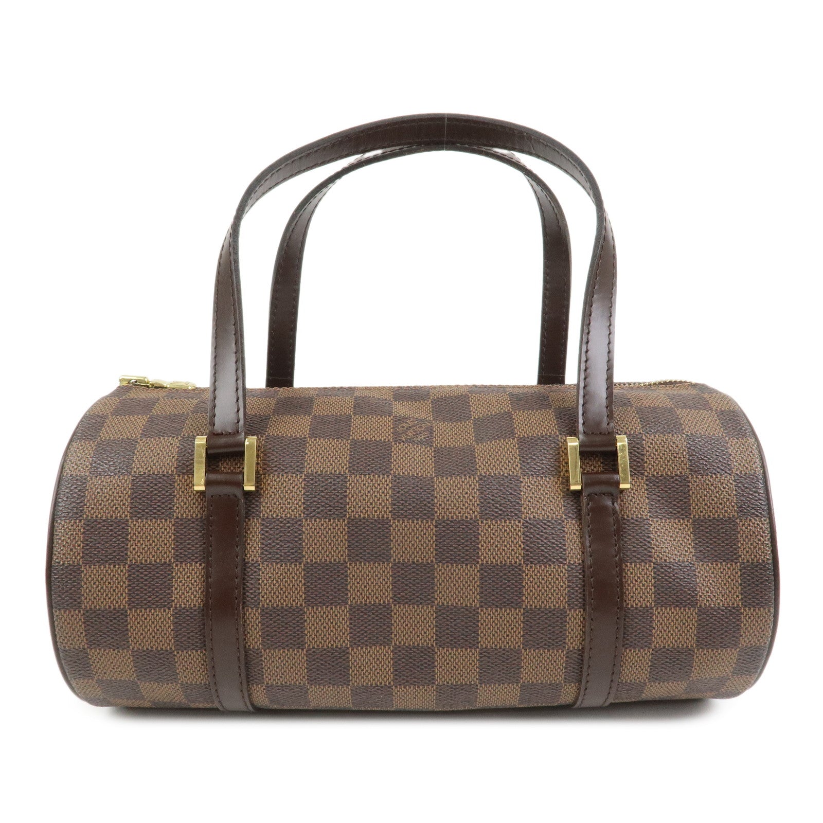 Louis Vuitton Damier Ebene Papillon 26 Hand Bag Brown N51304