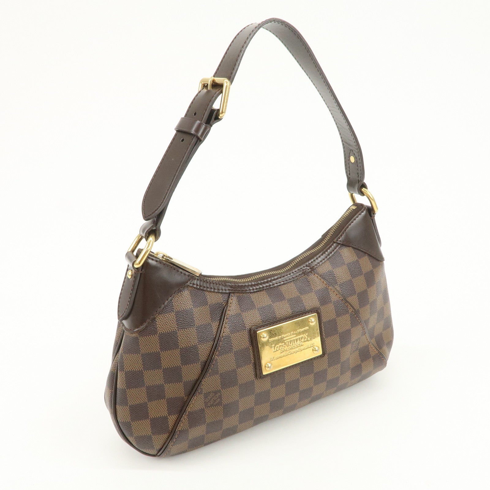 Louis Vuitton Damier Canvas Thames PM Shoulder Bag Hand Bag N48180