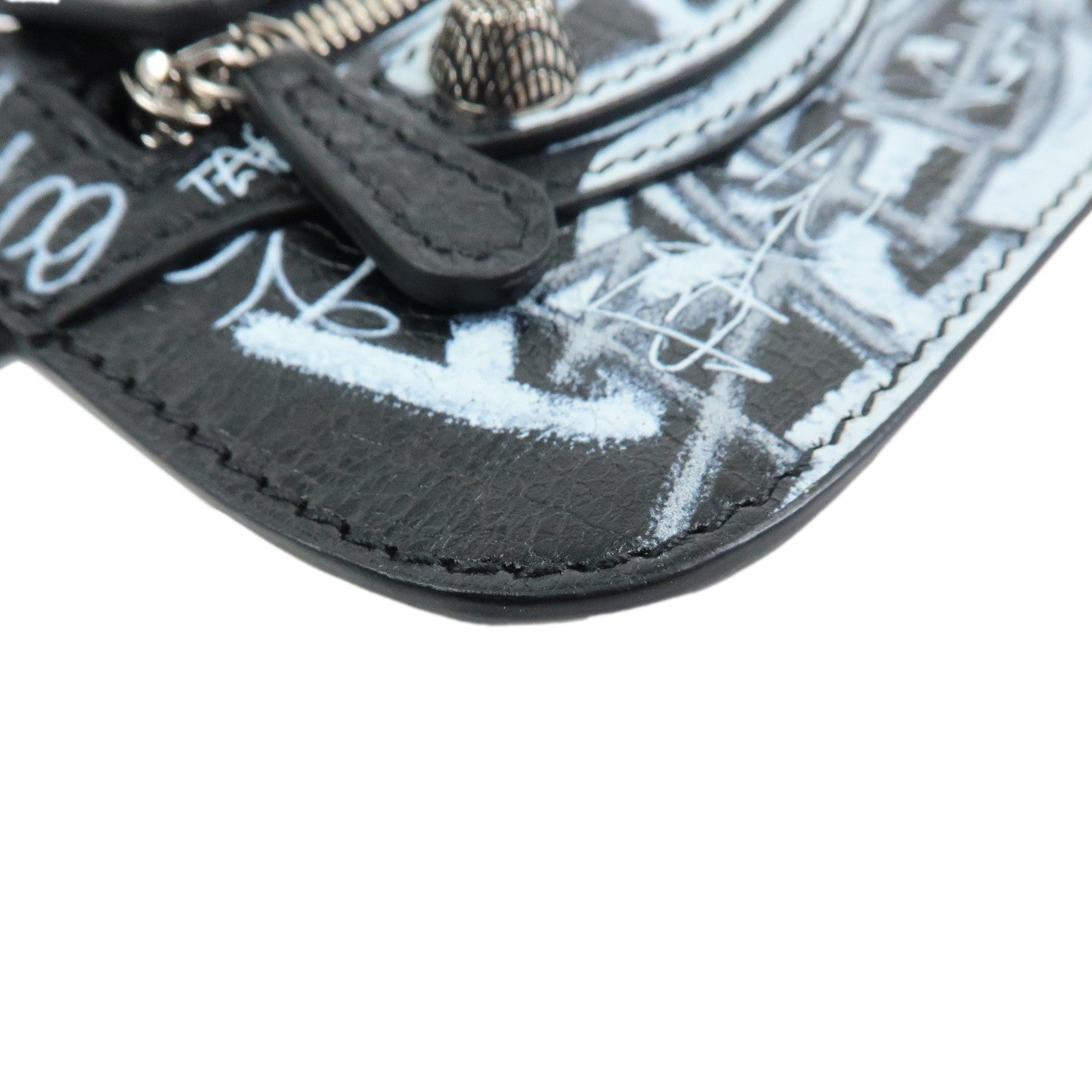 BALENCIAGA Leather Le Cagole Card Case Coin Case Fragment Case