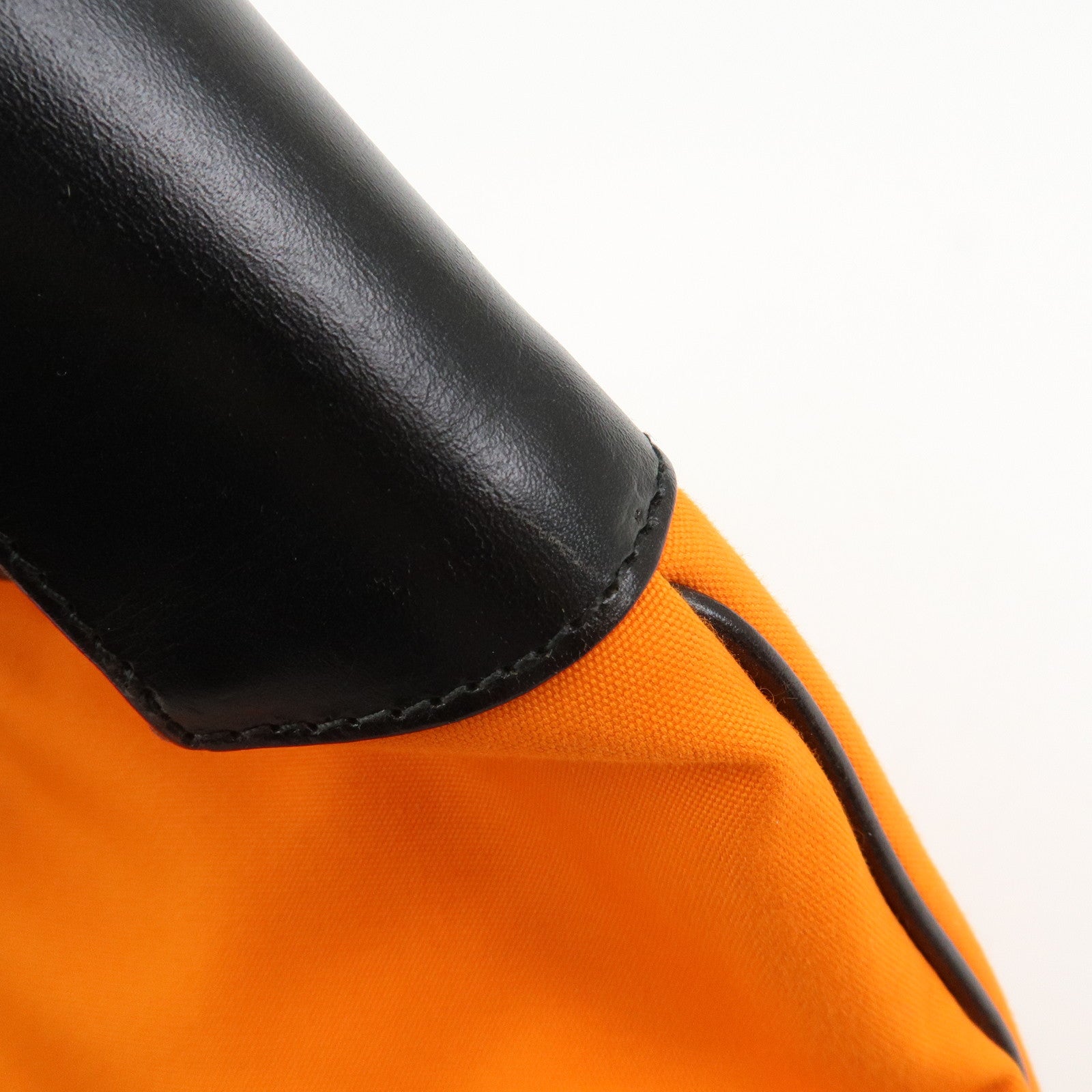 GUCCI Jackie Canvas Leather Shoulder Bag Hand Bag Black 001・3306