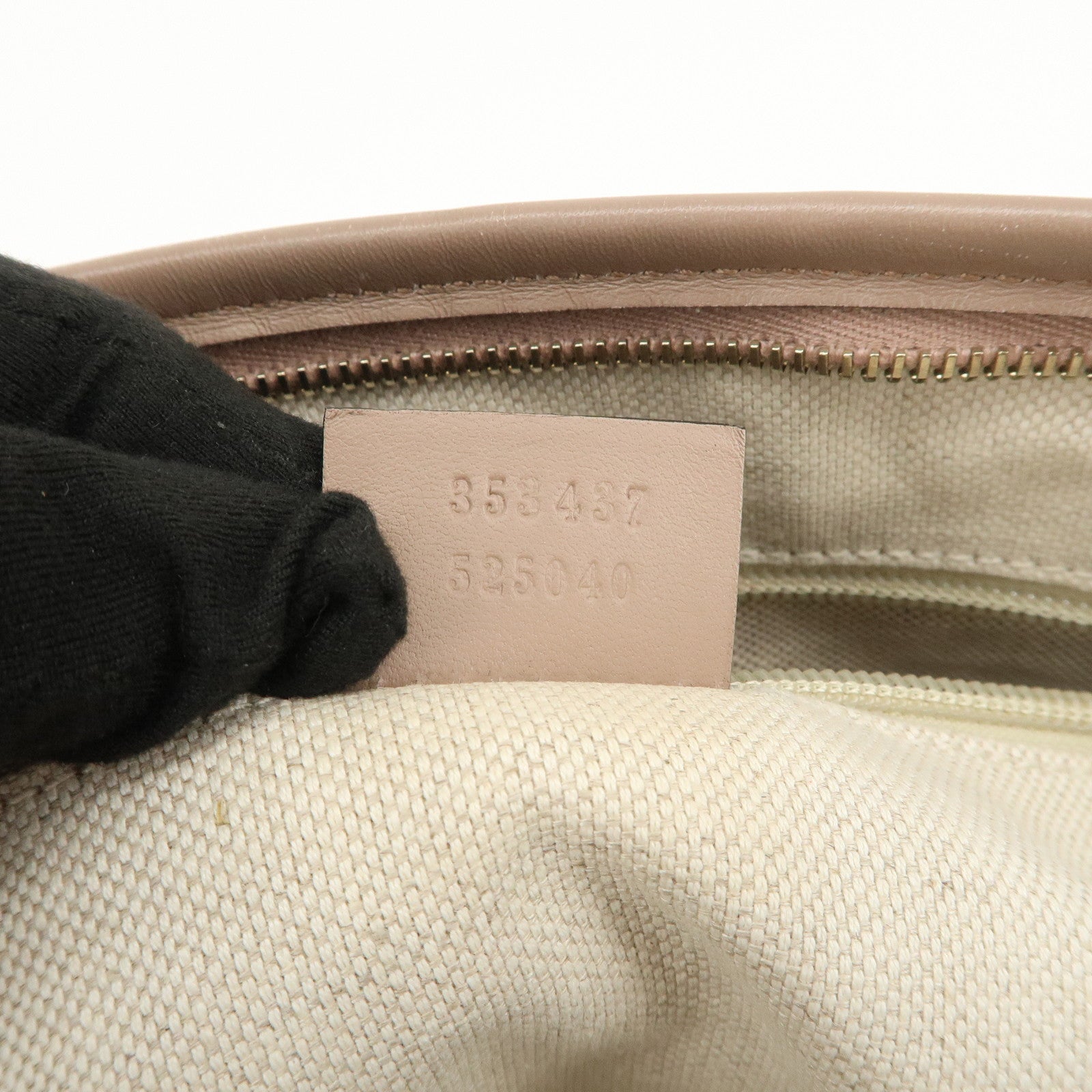 GUCCI GG Supreme 2WAY Bag Tote Bag Shoulder Bag Pink 353437