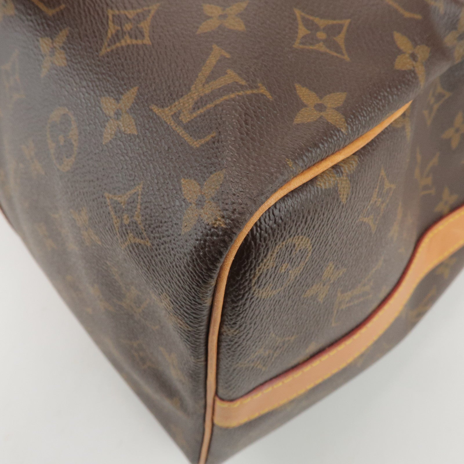 Louis Vuitton Monogram Keep All Bandouliere 45 Boston Bag M41418