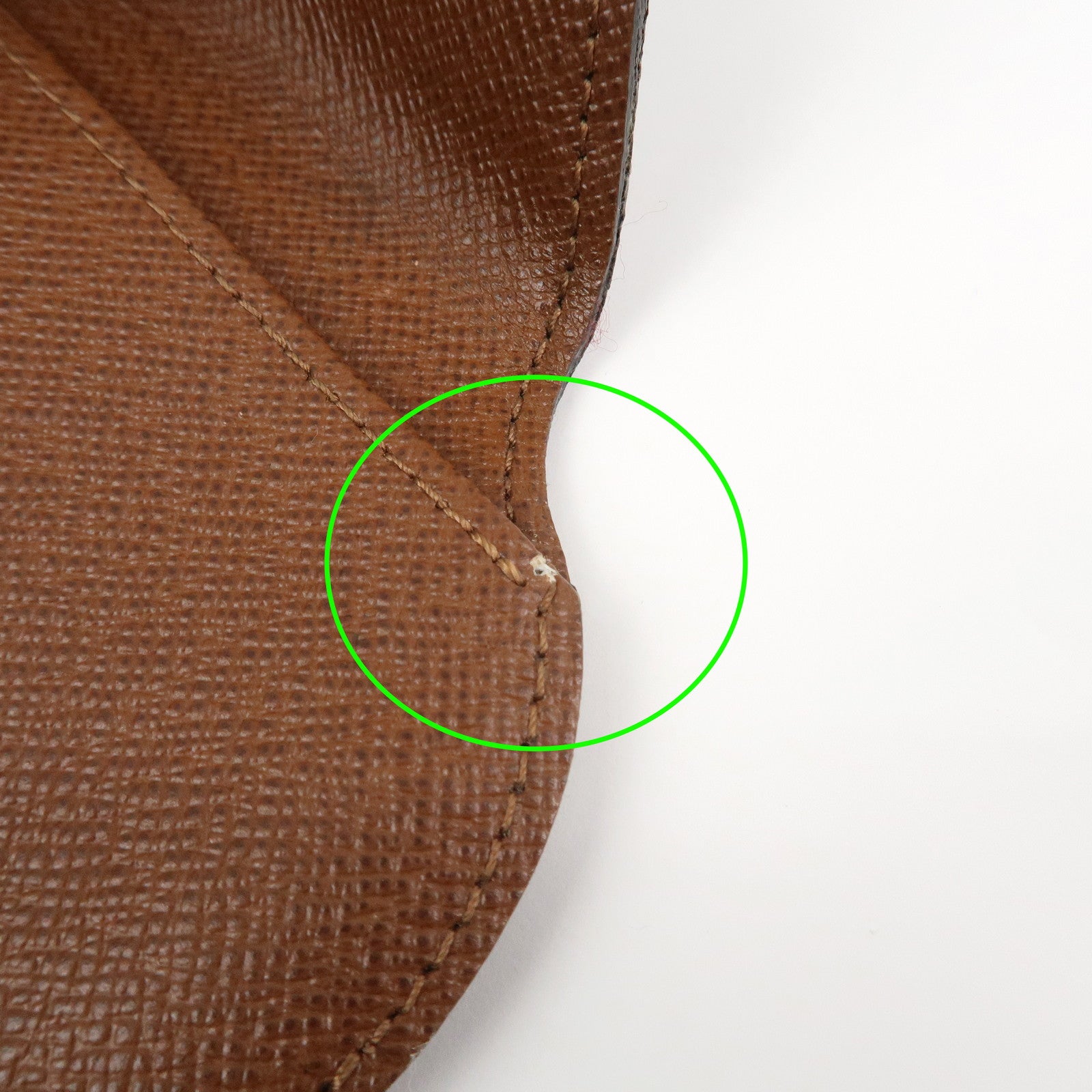 Louis Vuitton Monogram Rond GM Canvas Key Case Brown M60116