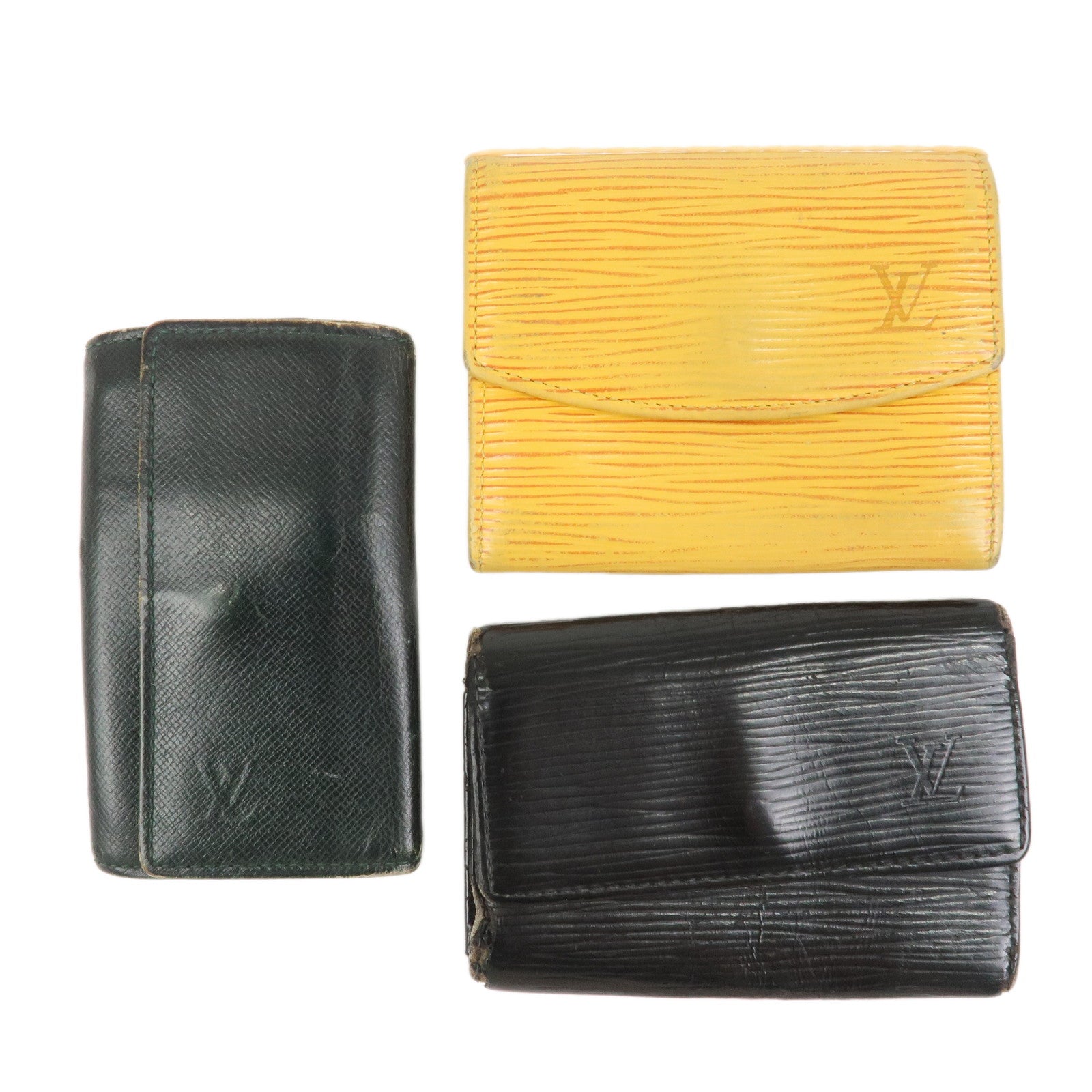 Louis Vuitton Monogram Set of 3 Key Coin Case M30534/M63812/M63419