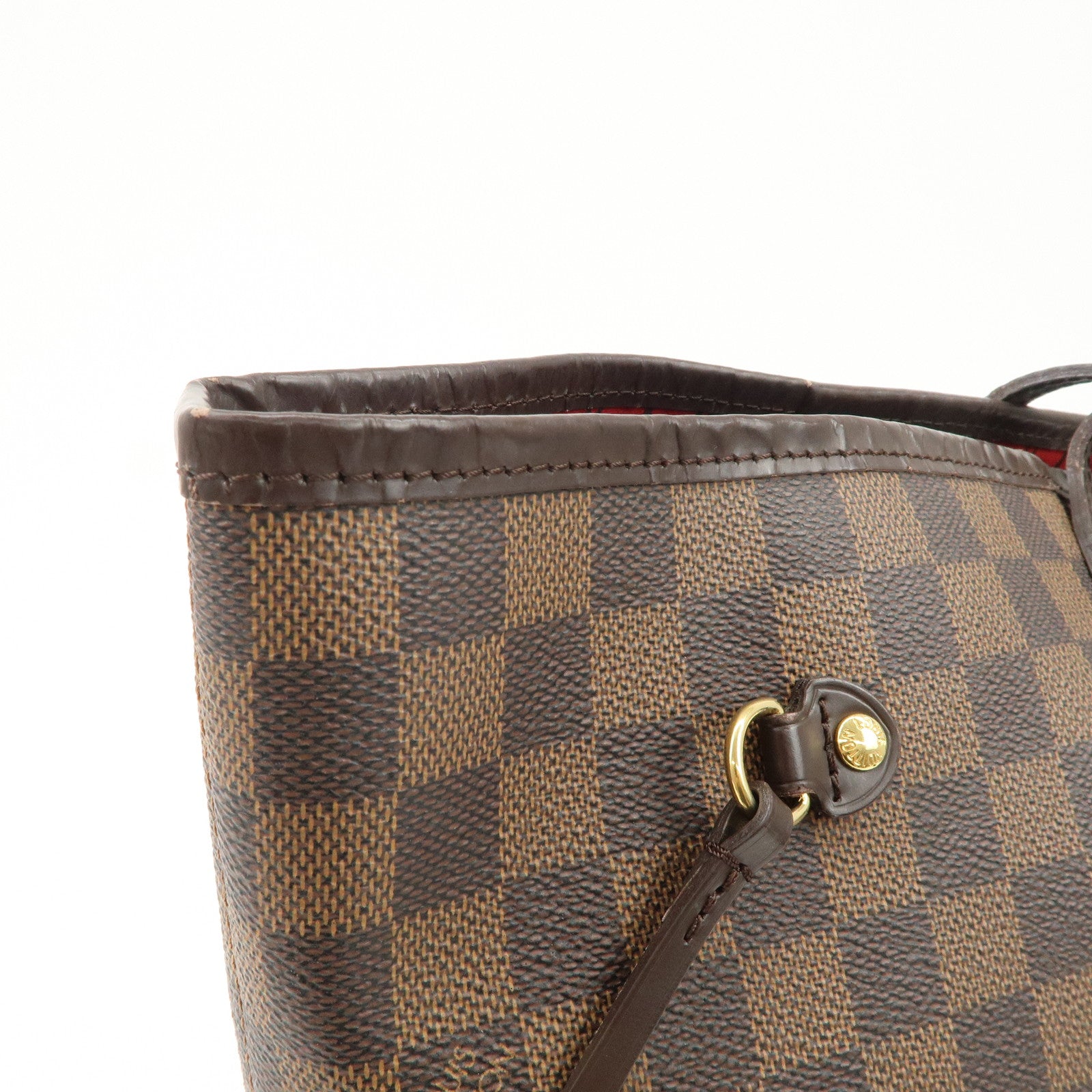 Louis Vuitton Damier Ebene Neverfull GM Tote Bag N51106 Used