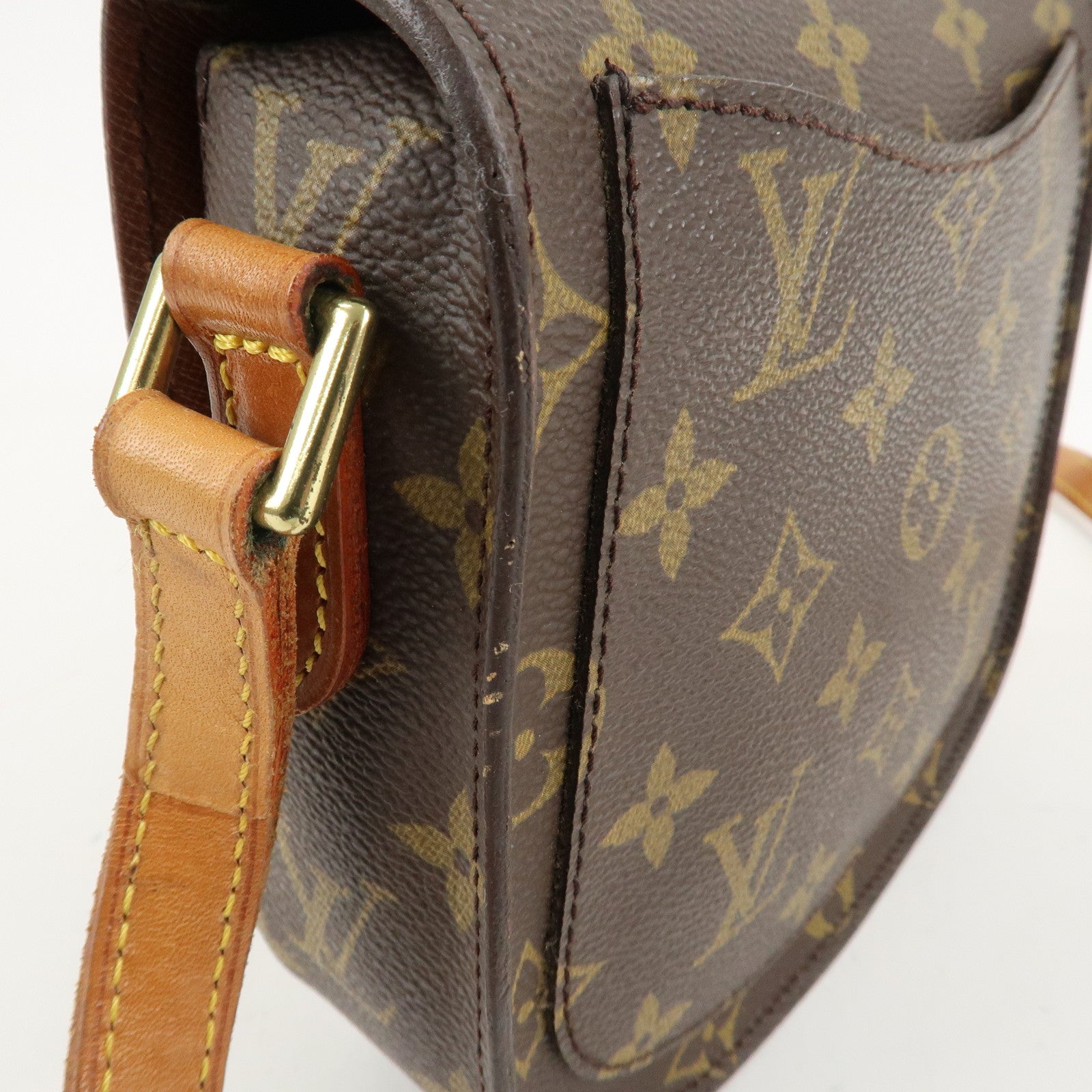 Louis Vuitton Monogram Mini Saint Cloud Shoulder Bag M51244