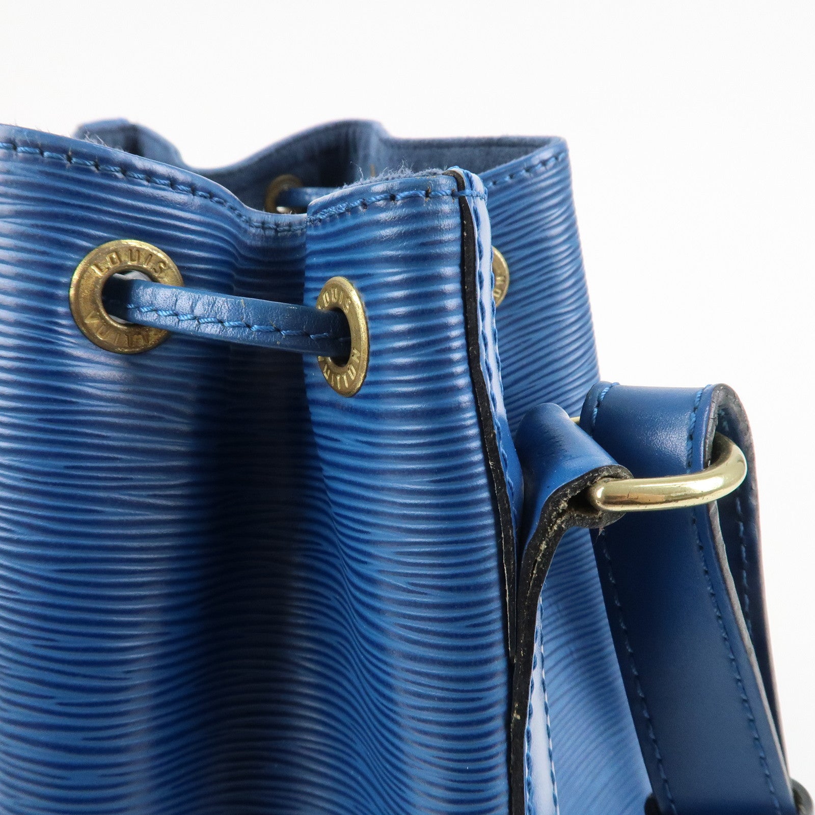 Louis Vuitton Epi Petit Noe Shoulder Bag Toledo Blue M44105 Used