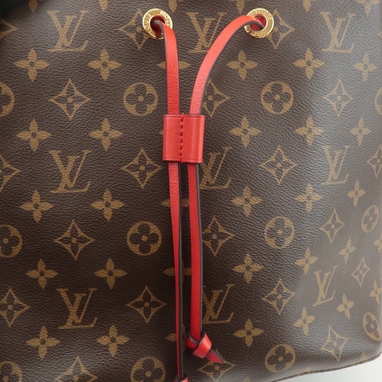 Louis Vuitton Monogram Neo Noe Shoulder Bag Brown M44021