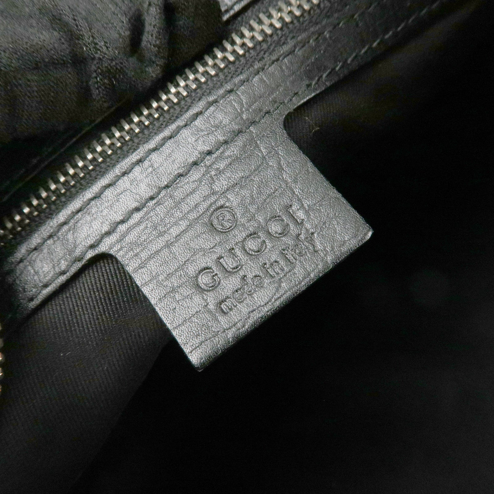 GUCCI Horsebit GG Canvas Leather Shoulder Bag 115867 Used