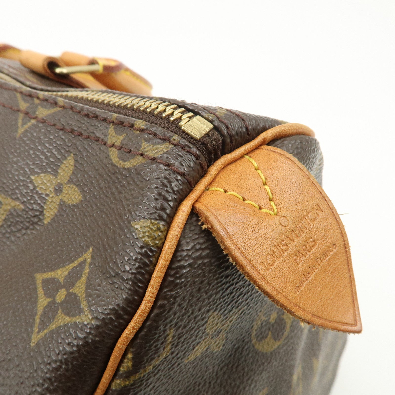 Louis Vuitton Monogram Speedy 35 Hand Bag Boston Bag M41524 Used