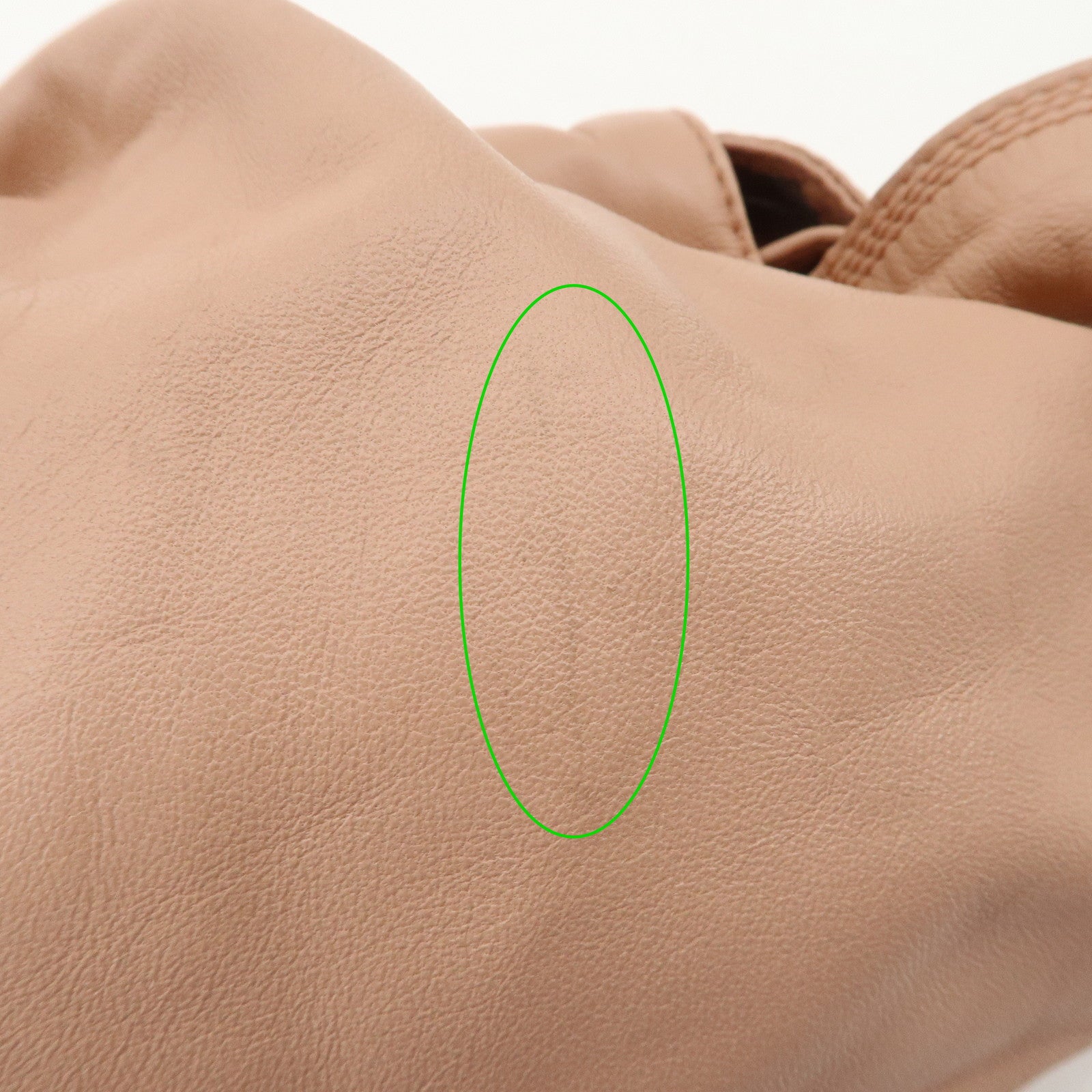 LOEWE Anagram Leather Nappa Aire Hand Bag Pink Used