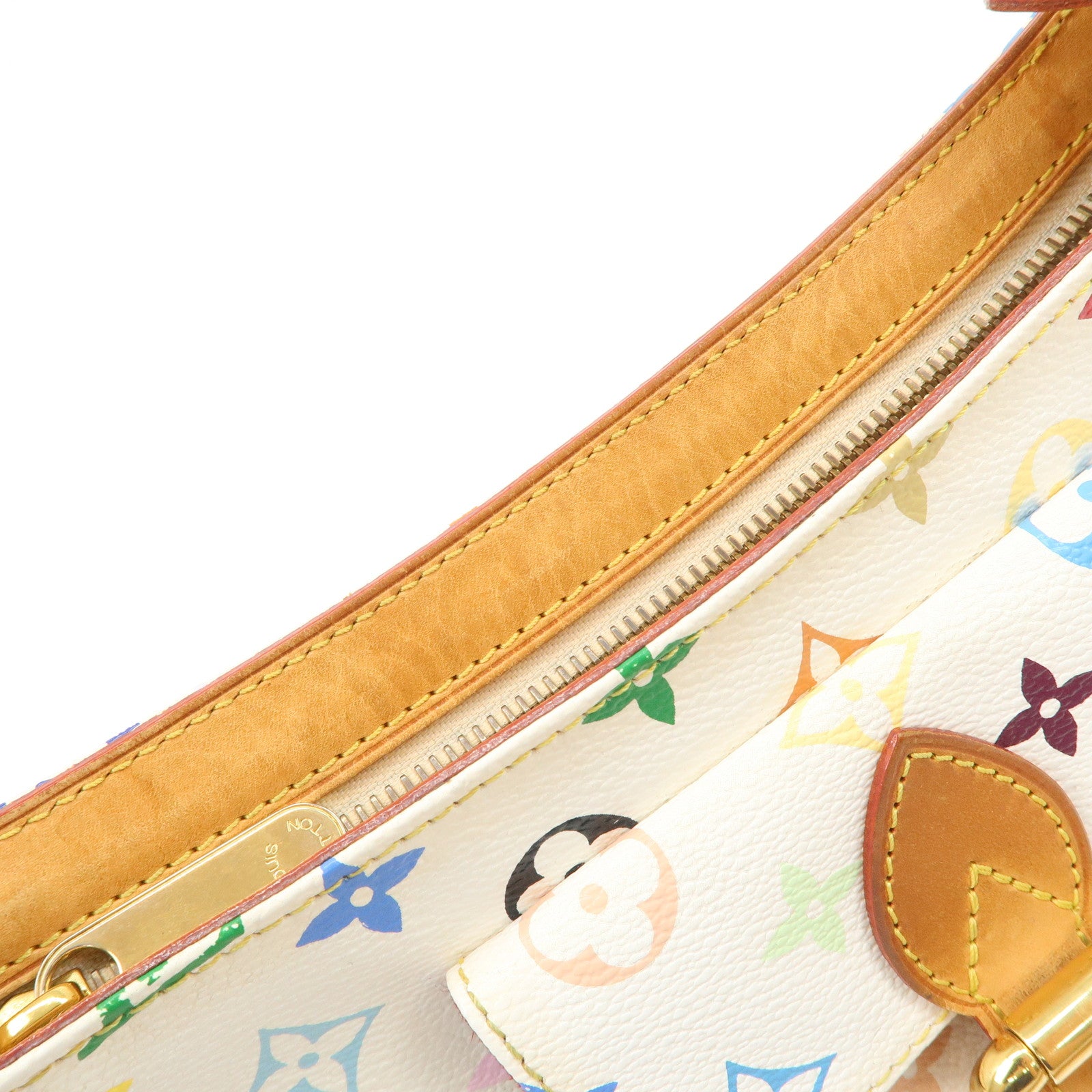 Louis Vuitton Monogram Multicolor Eliza Shoulder Bag Blanc M40098 Used