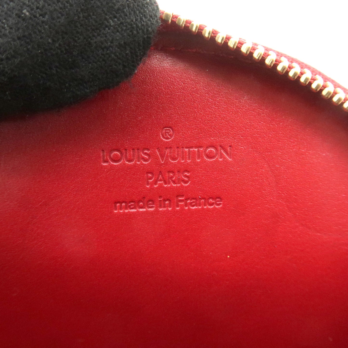 Louis Vuitton Monogram Vernis Porte Monnaie Chapeau M91417