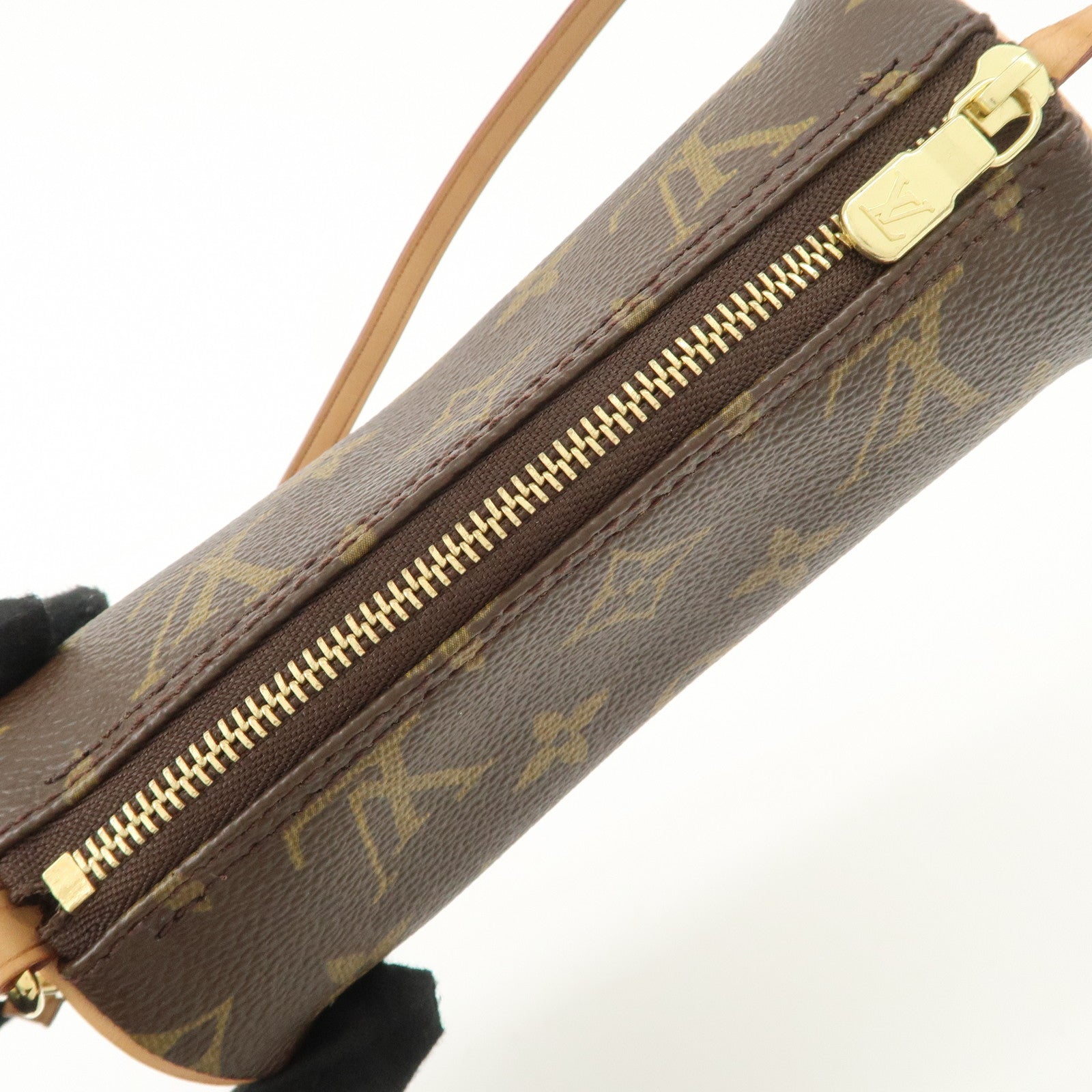 Louis Vuitton Monogram Mini Pouch for Papillon Bag Brown