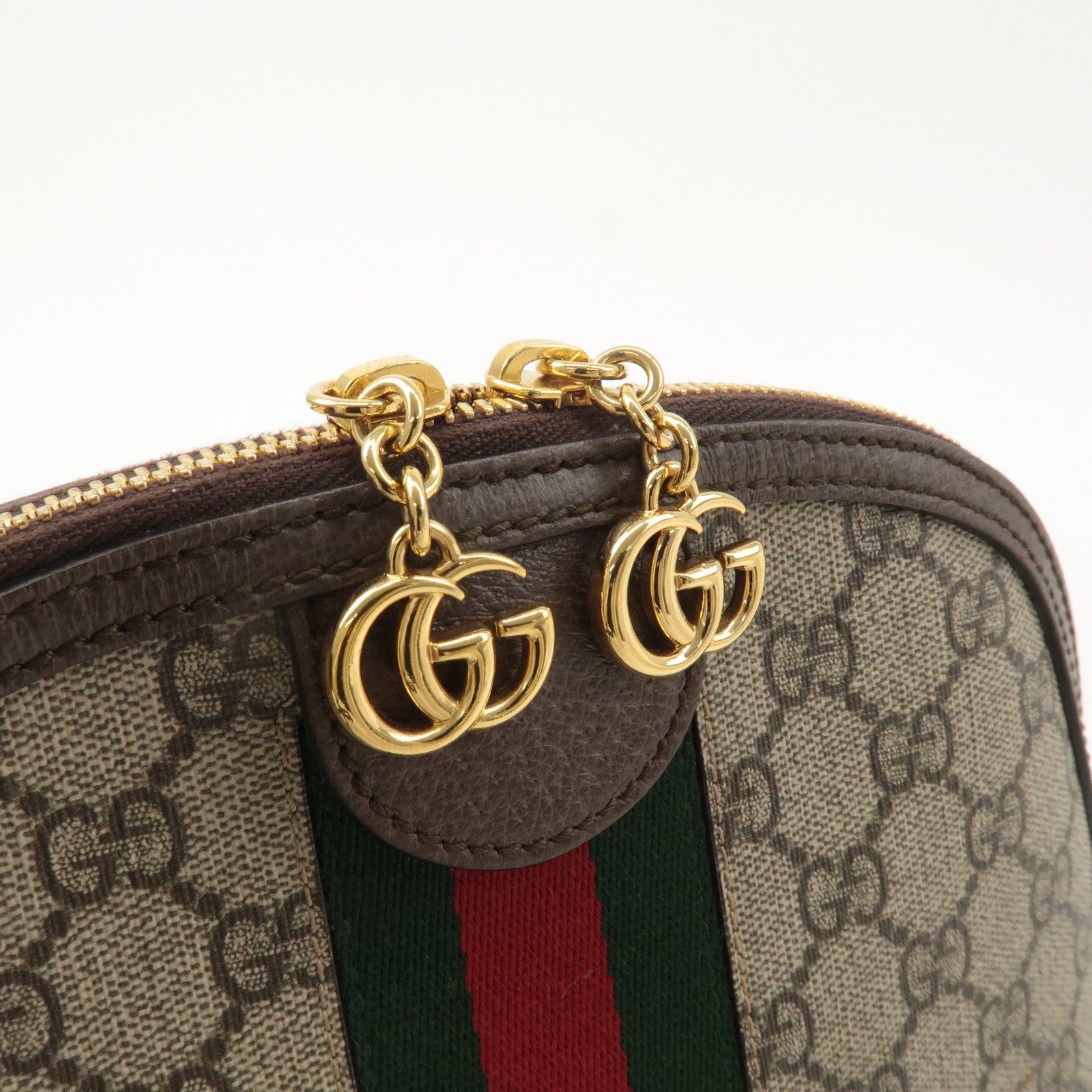 GUCCI Ophidia GG Supreme Leather Shoulder Bag 499621