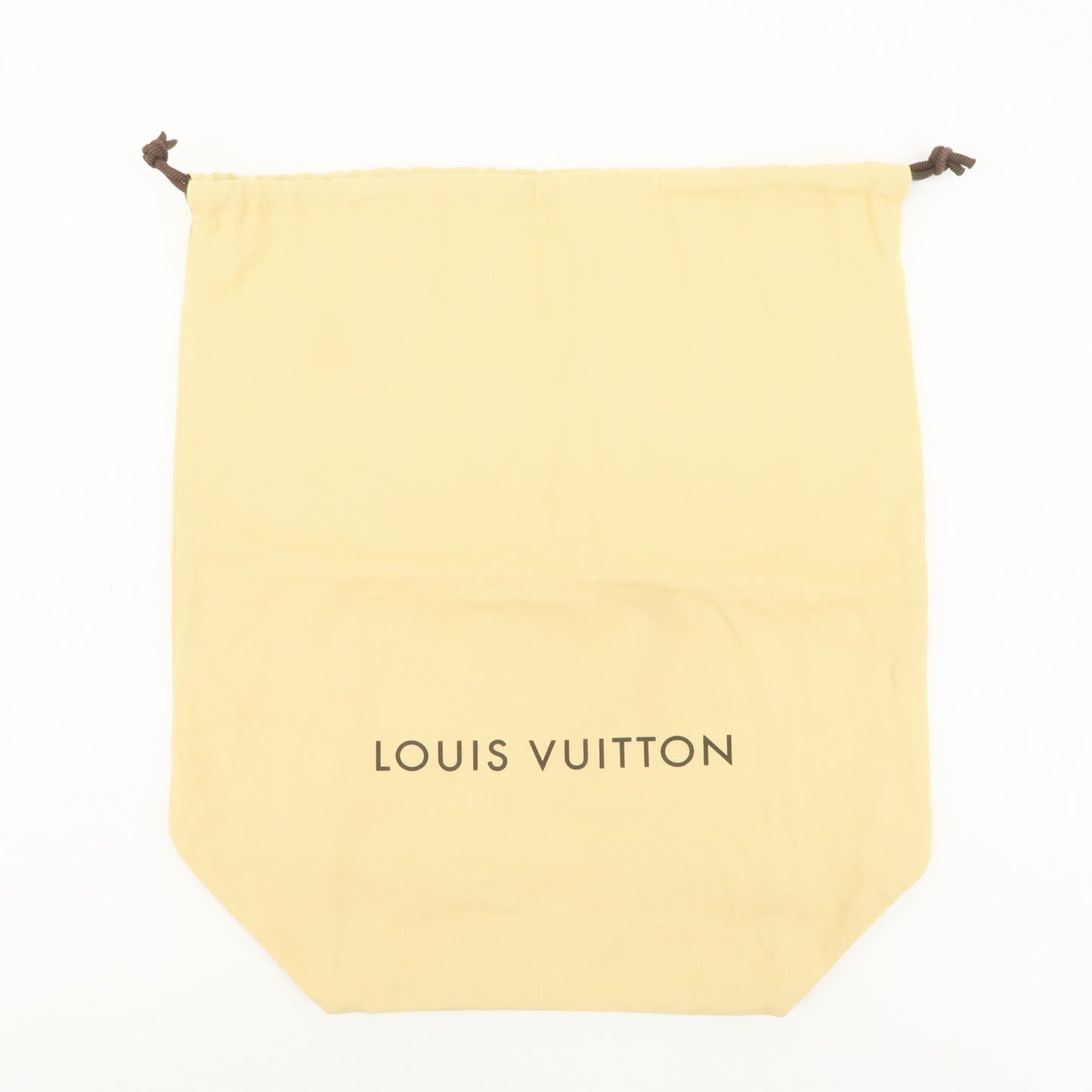 Louis Vuitton Set of 10 Dust Bag  (Flap Type 6 Drawstring 4) Beige