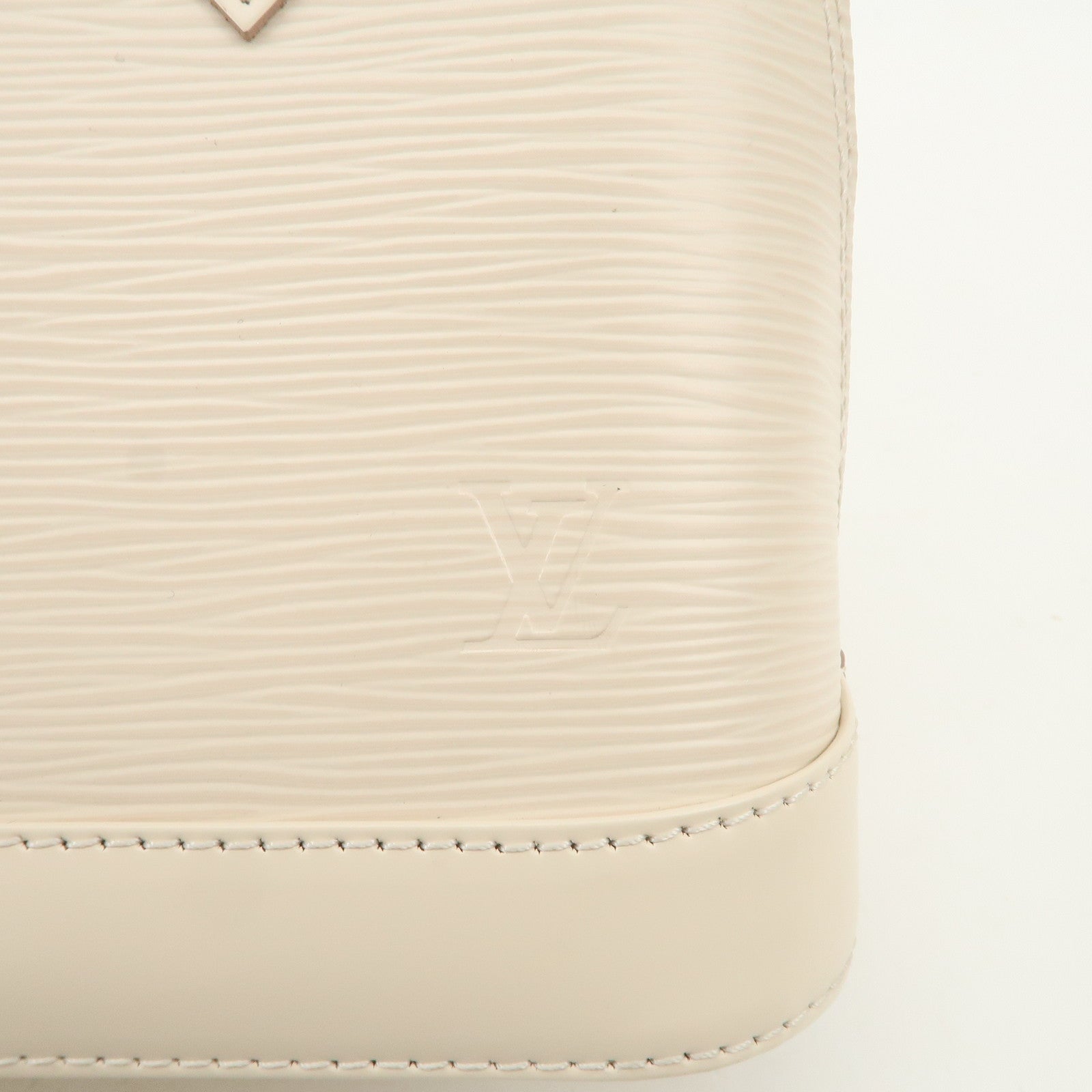 Louis Vuitton Epi Alma BB Hand Bag Quartz M58706 Used