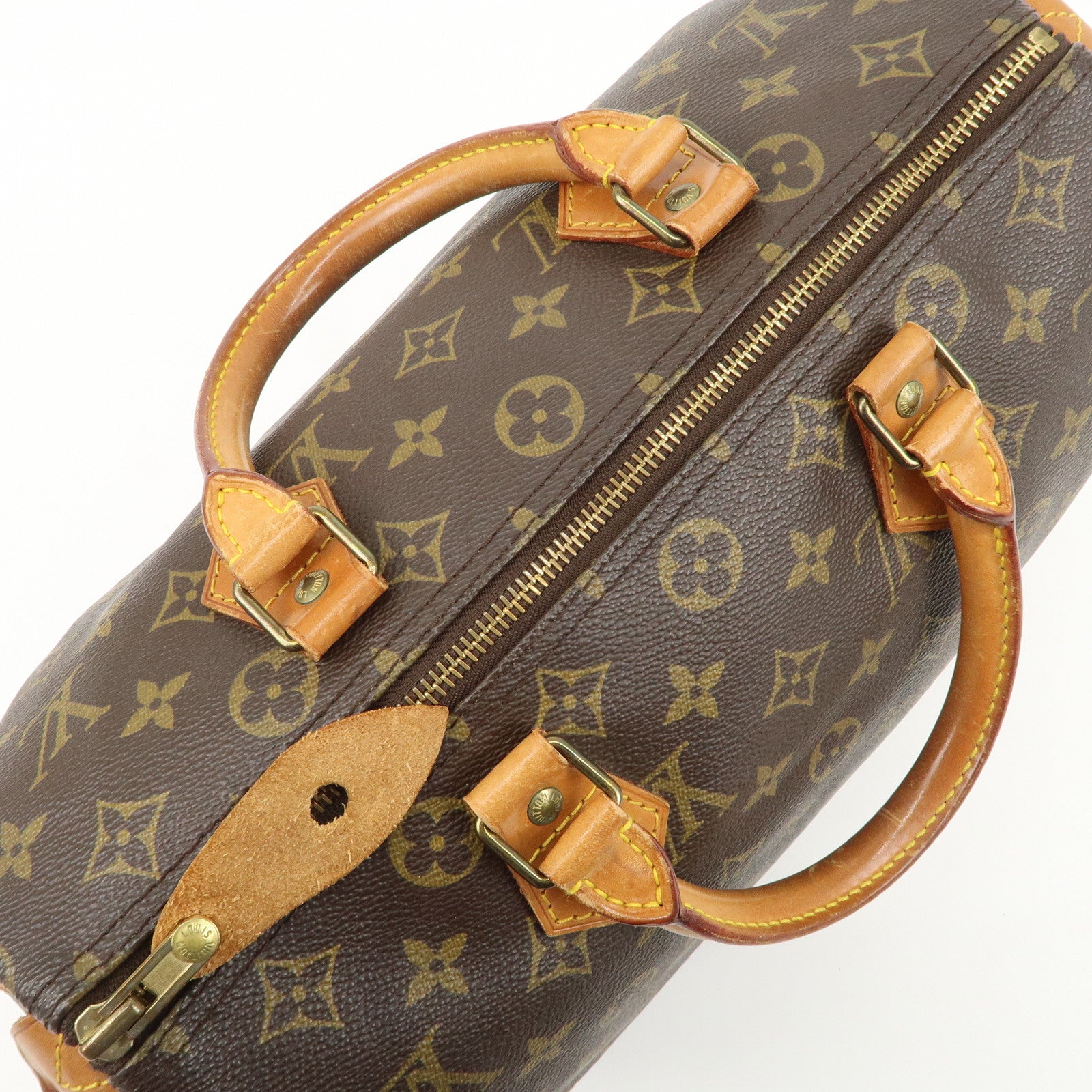 Louis Vuitton Monogram Speedy 30 Hand Bag Boston Bag M41526